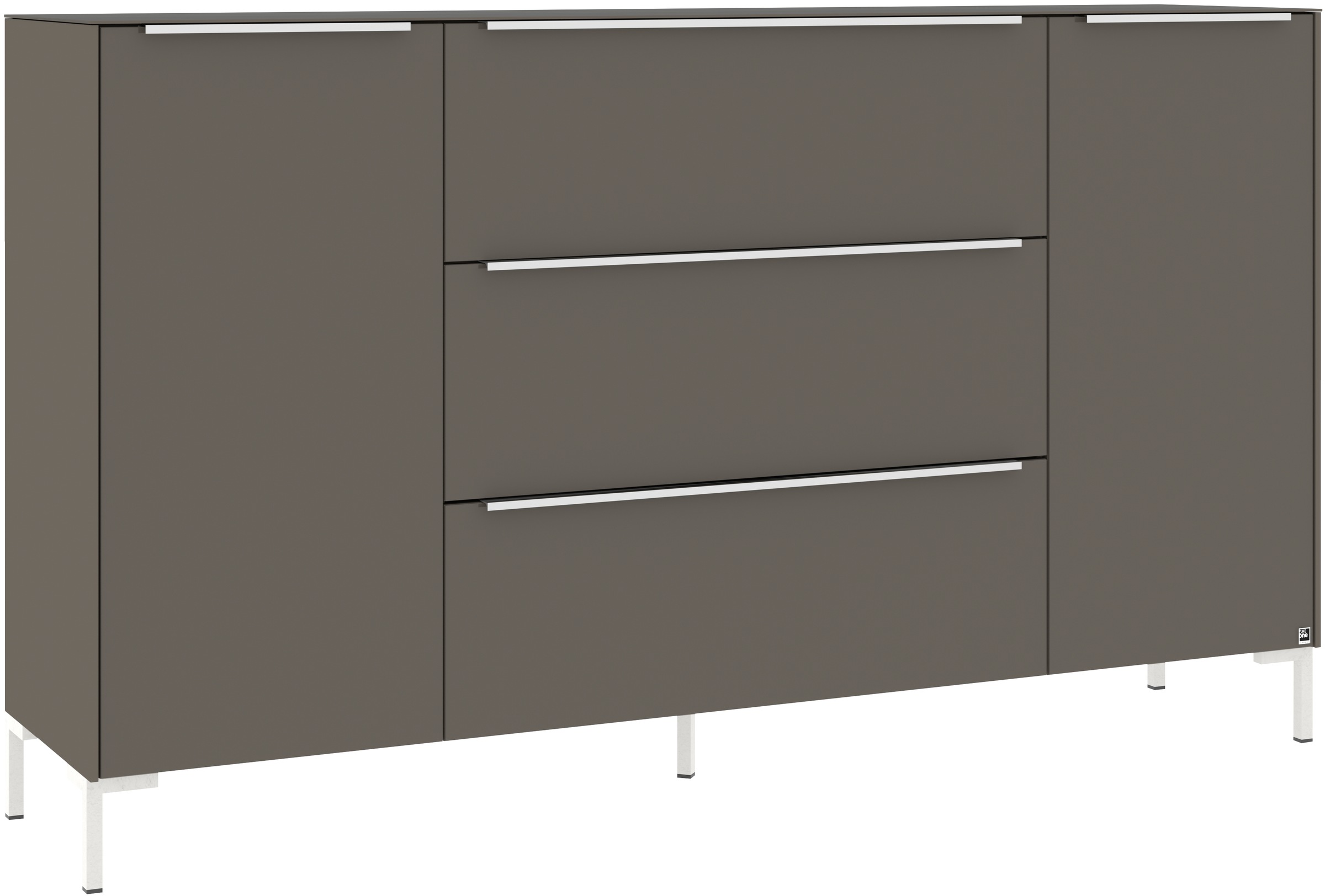 set one by Musterring Sideboard »Reno« 1 Stk. tlg. Mit Winkelfuß in diversen Farben, 108 cm Höhe & Farbauswahl