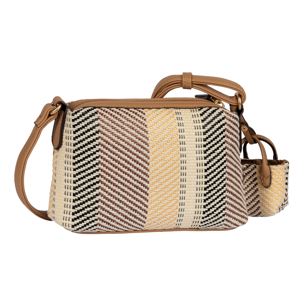 Gabor Handtasche "Granada Denada" sommerlich gestreiftem Bast & glattes Led günstig online kaufen