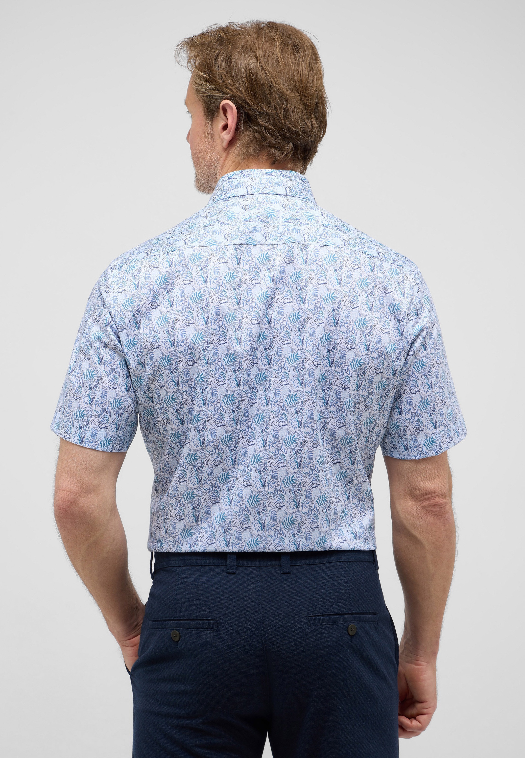 Eterna Kurzarmhemd "MODERN FIT", NON IRON (bügelfrei) günstig online kaufen