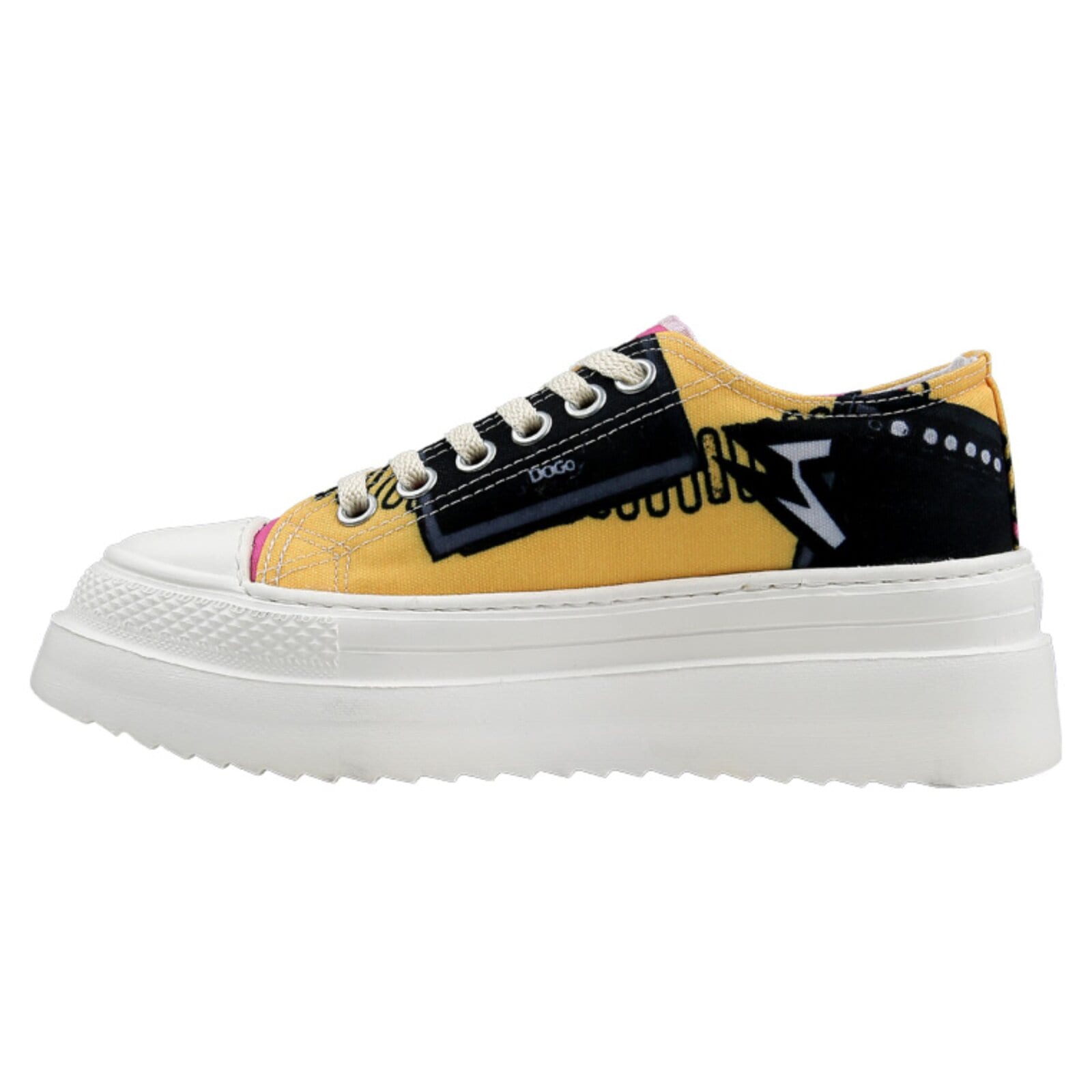 DOGO Sneaker »Freya Low-Top Sneaker Rock On Damen Sneaker«  Handgefertigt