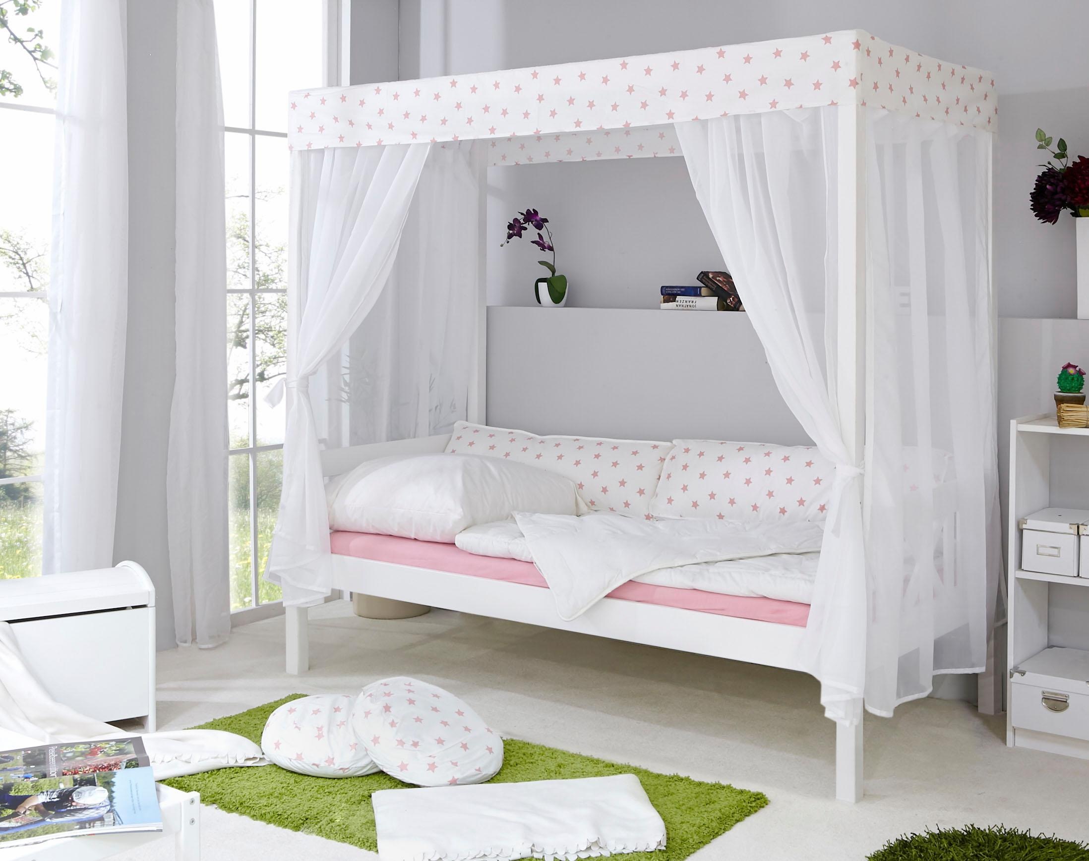 Thumbnail - Ticaa Himmelbett "Lino" in diversen Breiten, Kiefer