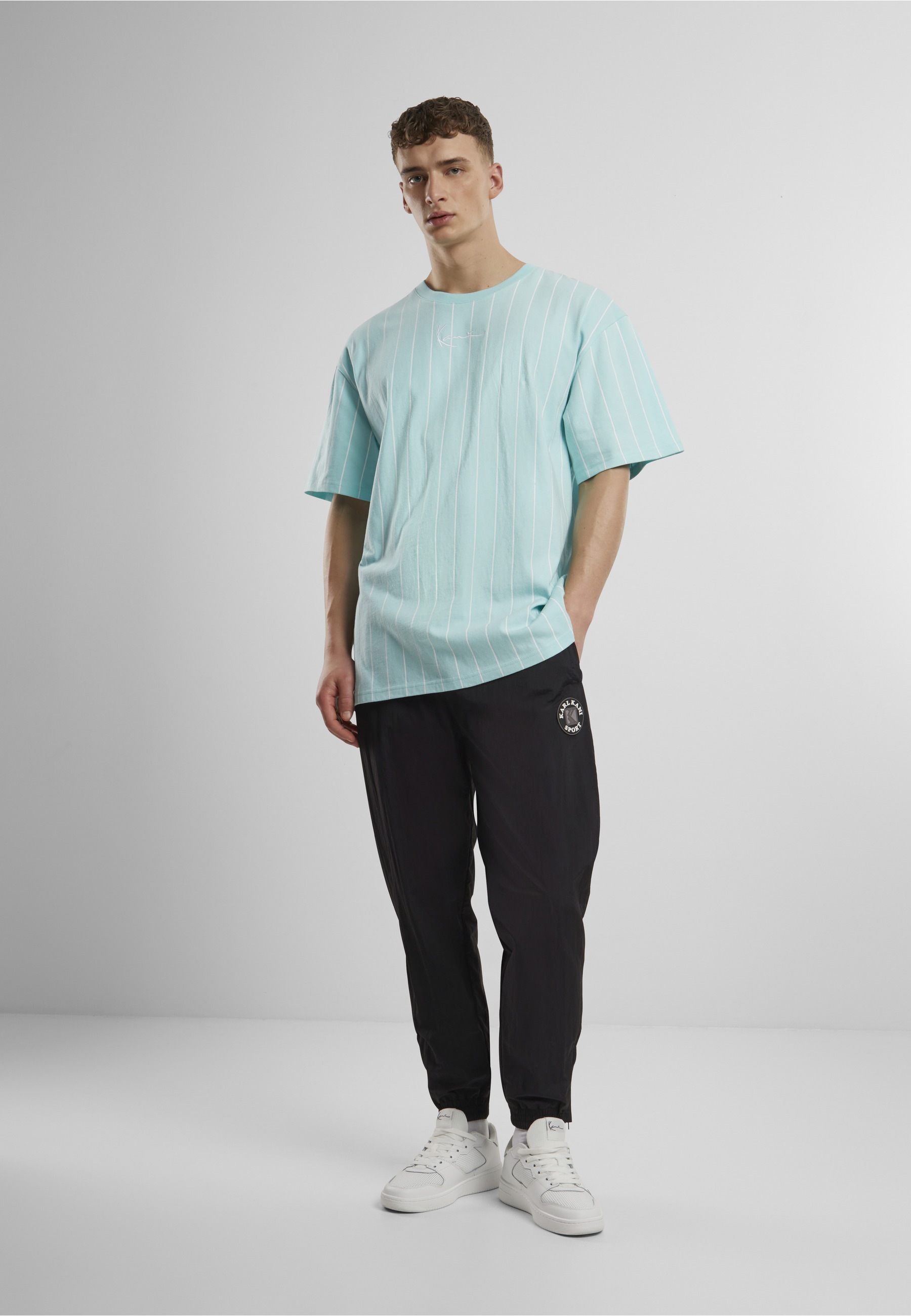 Karl Kani T-Shirt »Karl Kani Karl Kani Small Signature Essential Pinstripe Tee« 1 Stk.