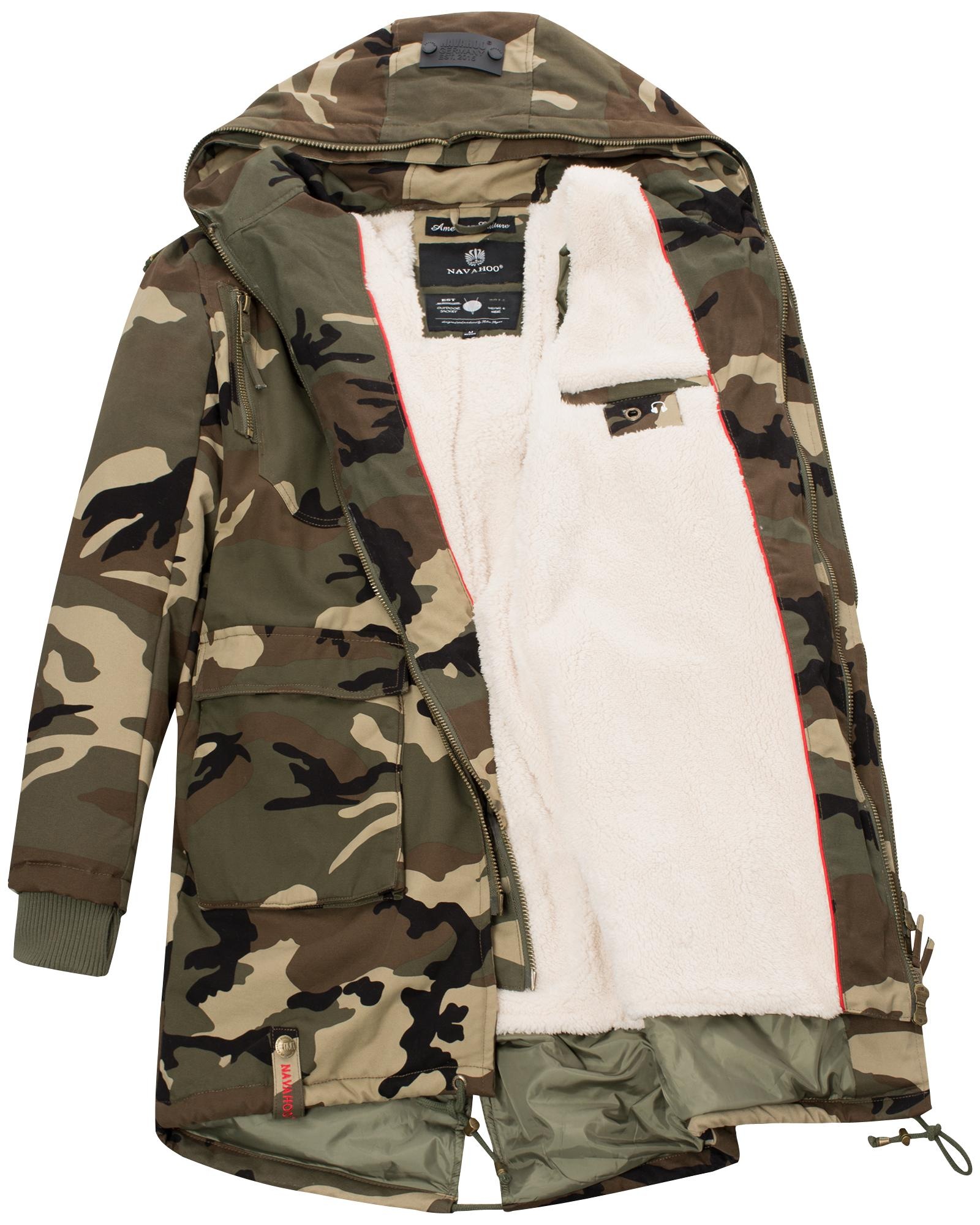 Navahoo Parka »Assassin No 1«, mit Kapuze, zweiteiliger Wintermantel mit herausnehmbarer Innenjacke
