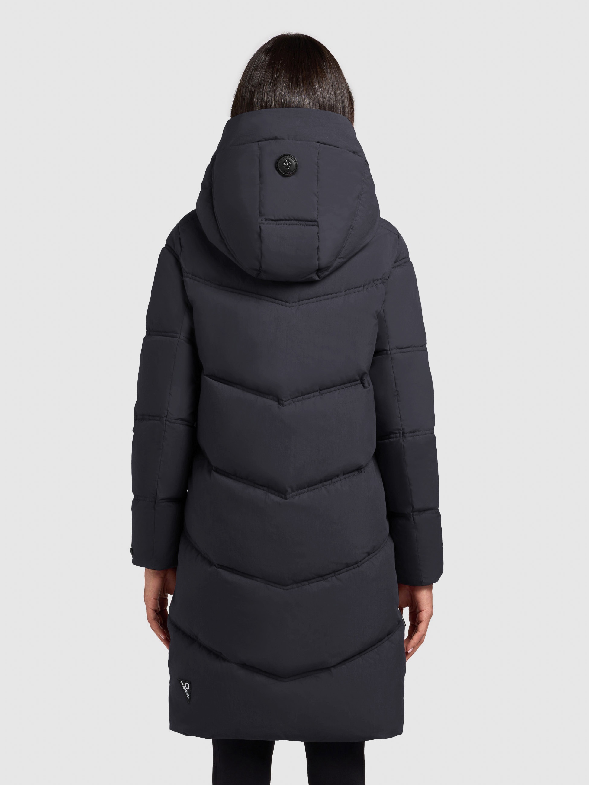 KHUJO GRAYA Quilted Coat Women's Port Blue M 3