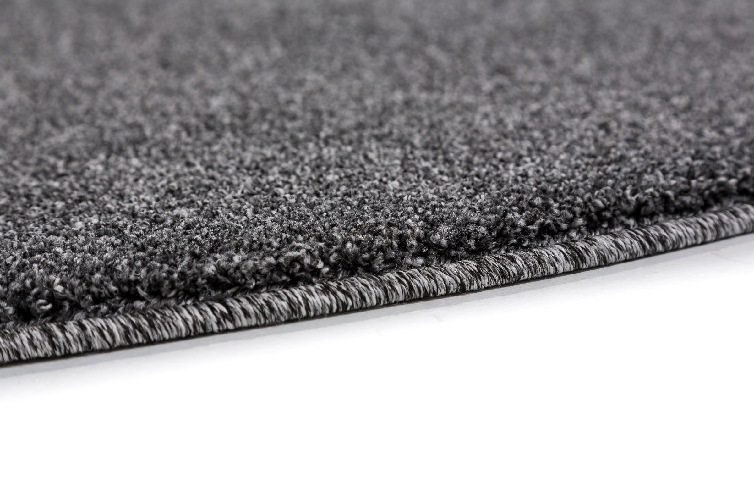 SCHÖNER WOHNEN-Kollektion Teppich »Pure 190« rund 21 mm Höhe Wohnzimmer, Schlafzimmer, uni, leichter Glanz, robuster Kurzflor