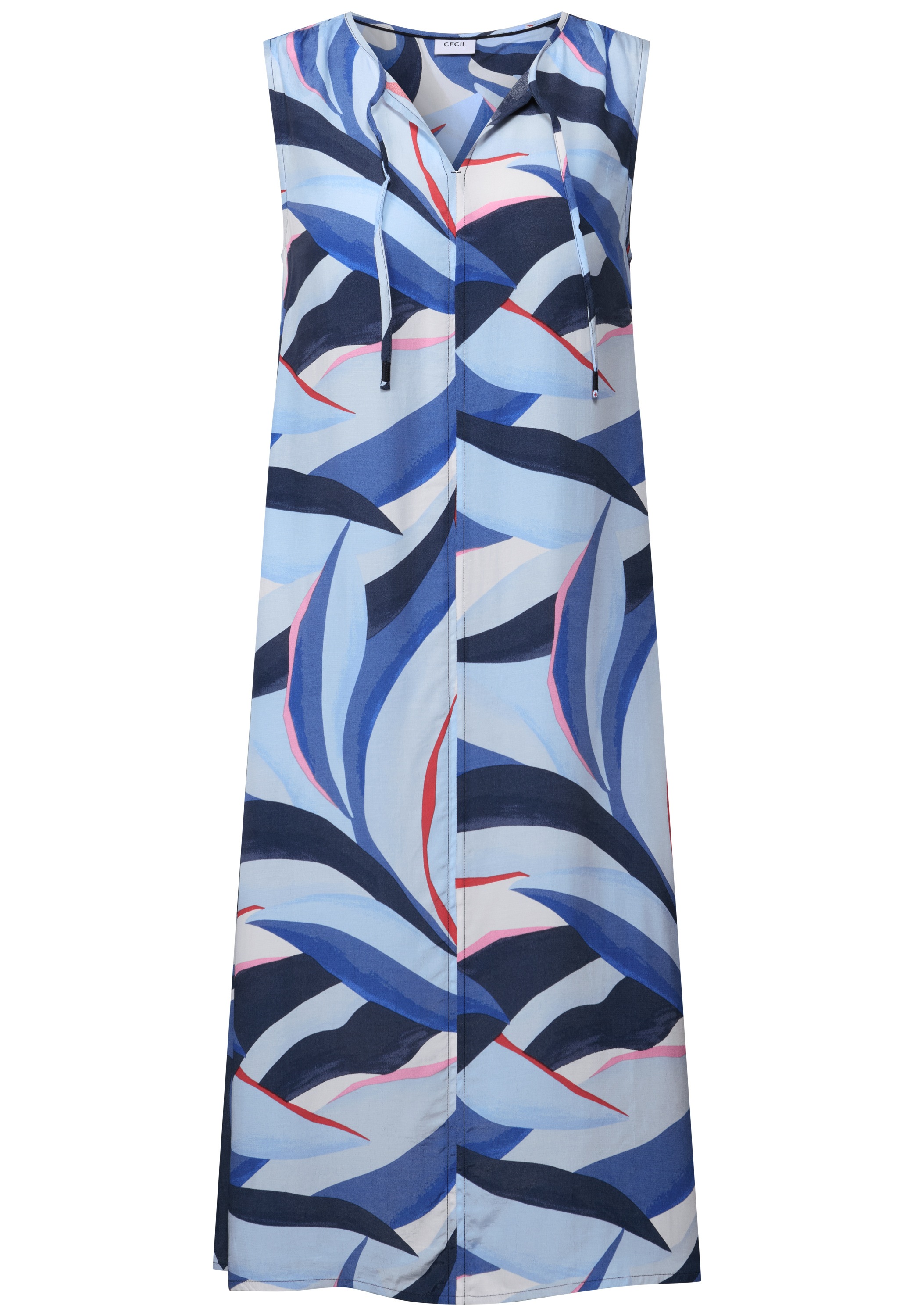 Thumbnail - Cecil Midikleid Ohne Taschen aus Viskose