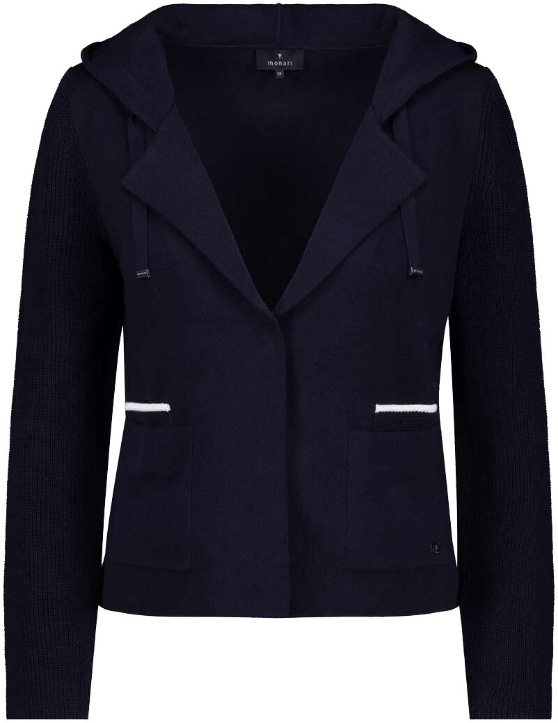 Monari Strickjacke, mit Kapuze