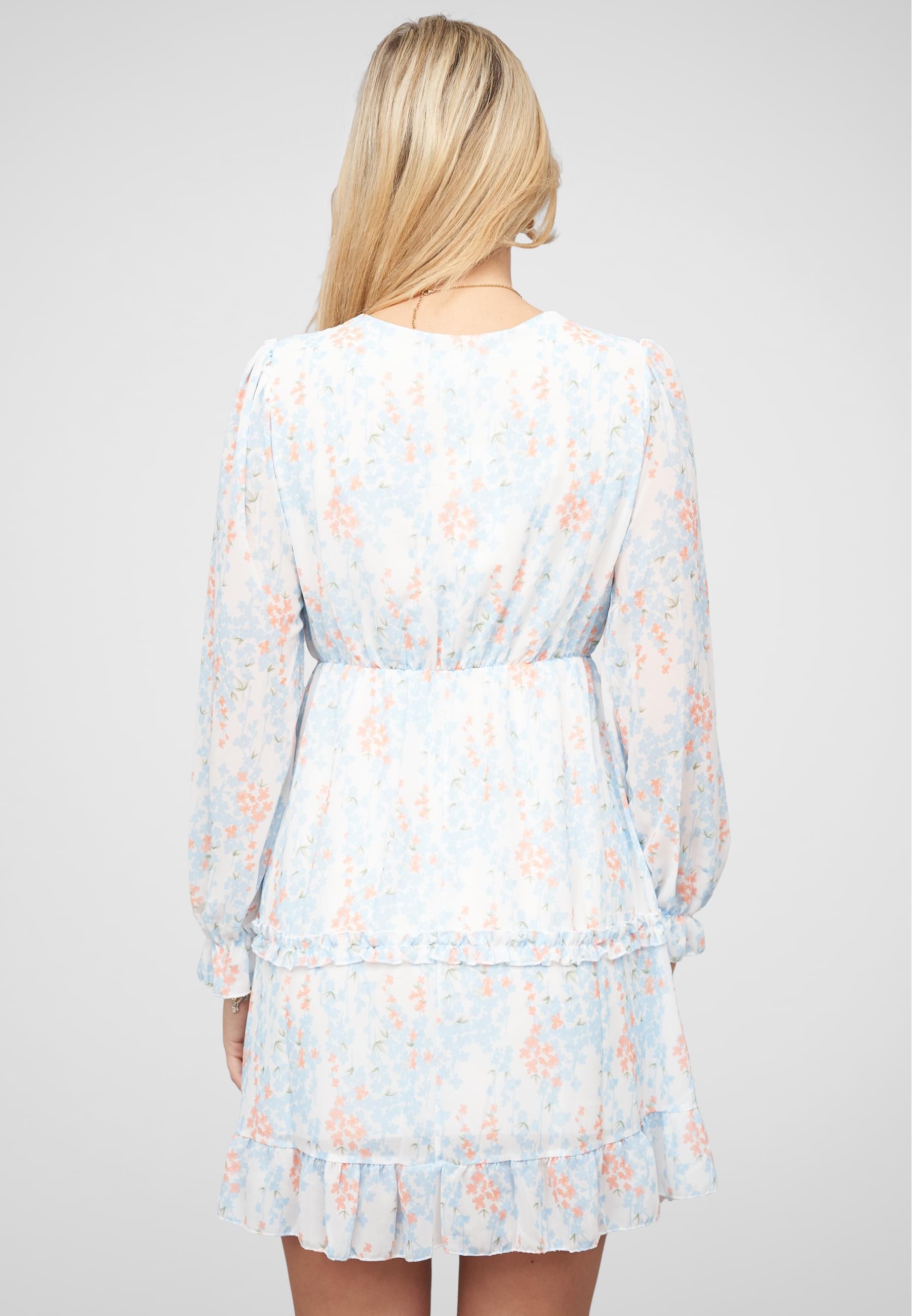 CLOUD 5IVE Shirtkleid »CLOUD 5IVE Cloud5ive V-Neck Bluse« 1 Stk. tlg.