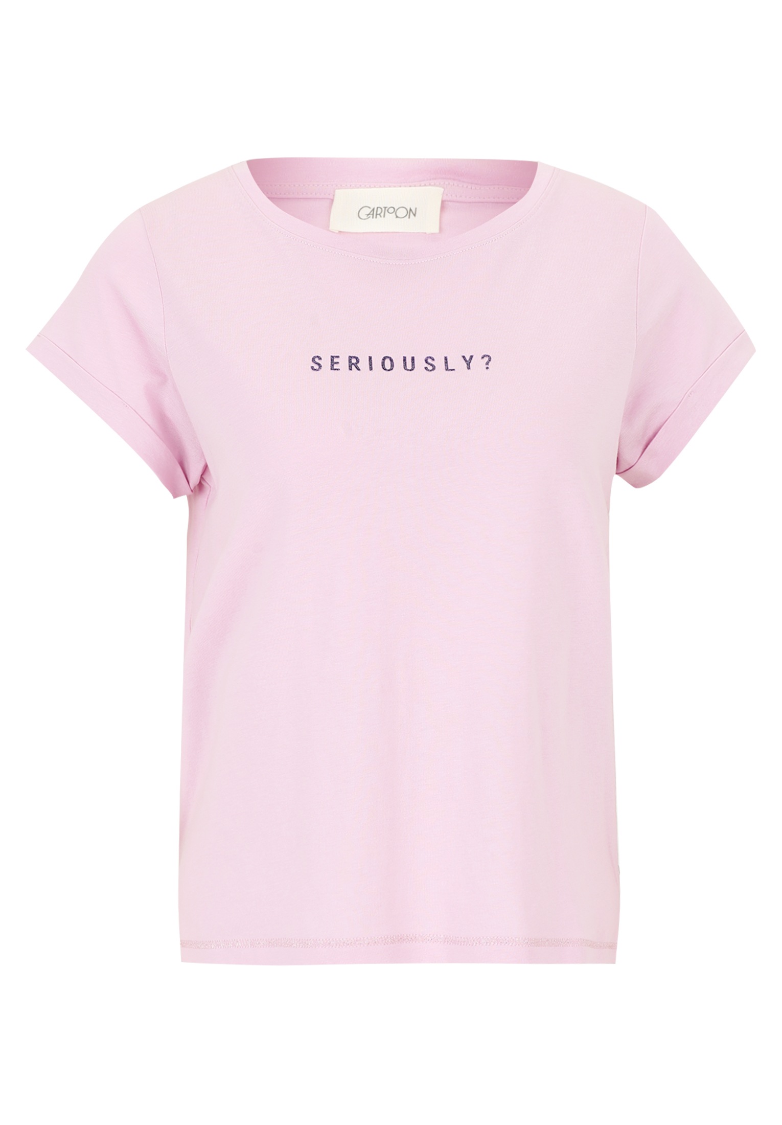 Cartoon Kurzarmshirt "Damen Printshirt mit Rundhalsausschnitt", 1 Stk. Plac günstig online kaufen