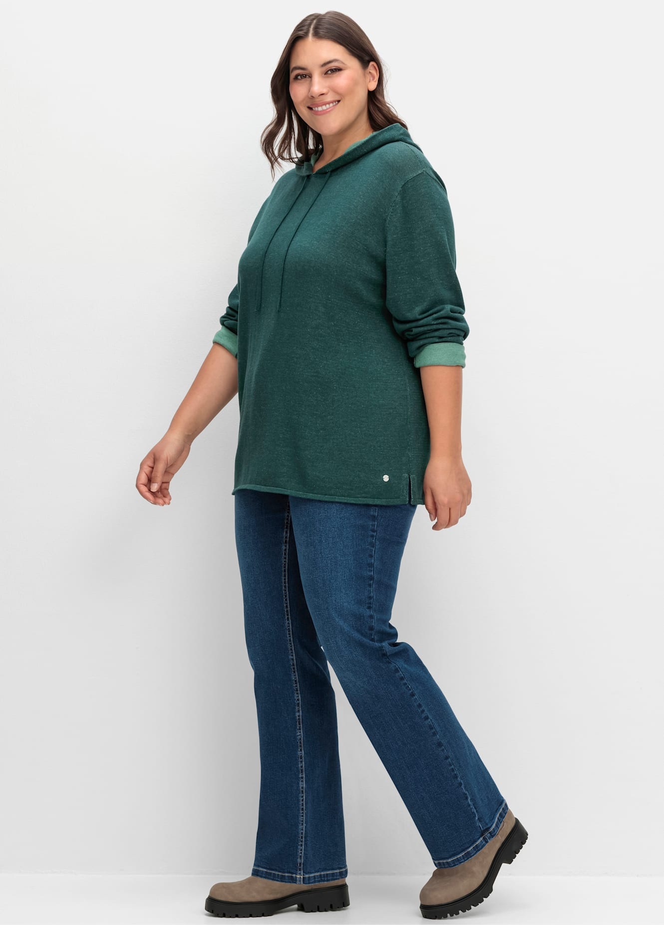 Sheego Stretch-Jeans 1 Stk. tlg. günstig online kaufen