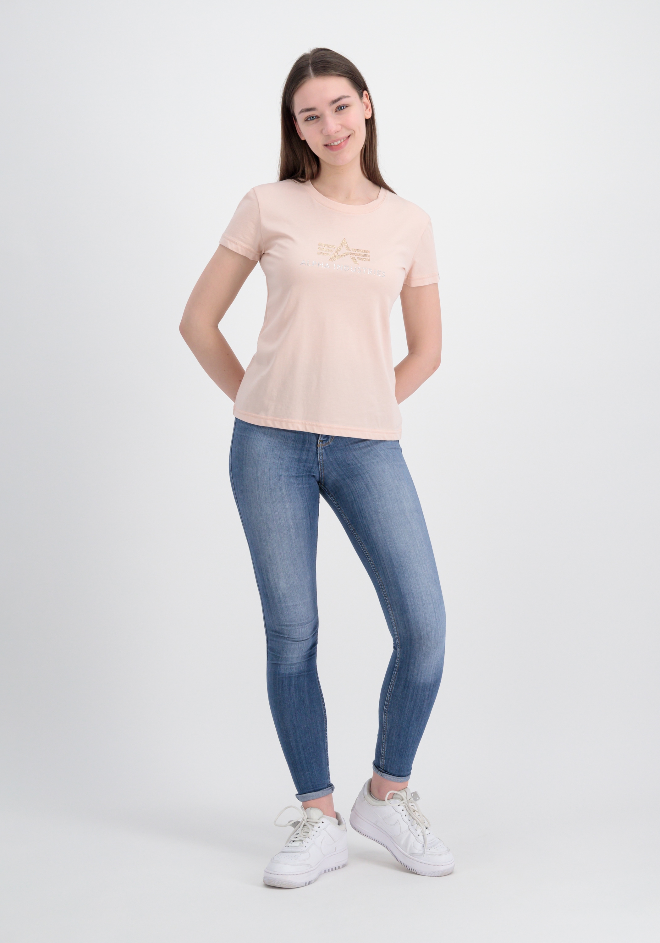 Alpha Industries T-Shirt "Alpha Industries Women - T-Shirts Crystal T-Shirt günstig online kaufen