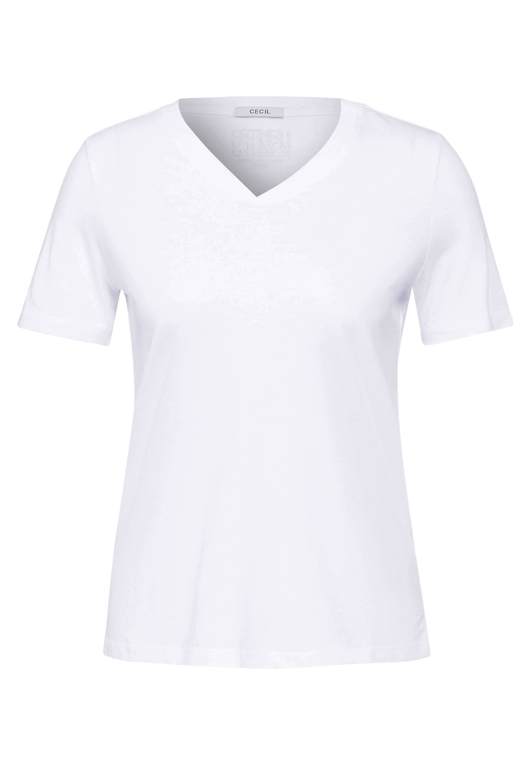 Cecil V-Shirt, in Unifarbe