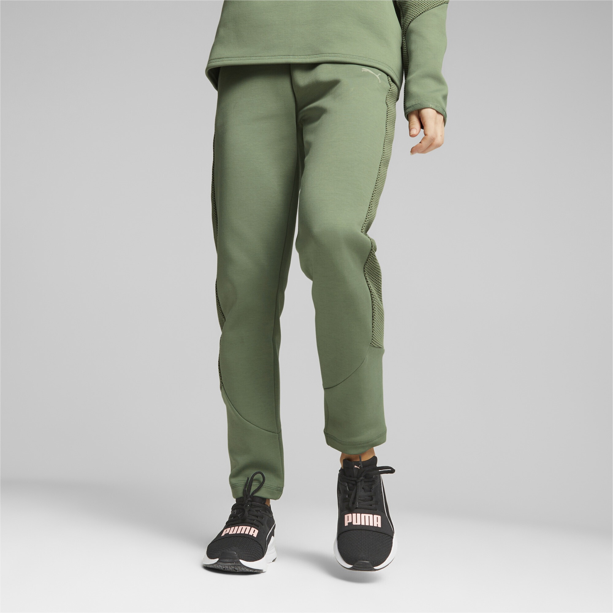 PUMA Sporthose »evoStripe Hose mit hohem Bund Damen«