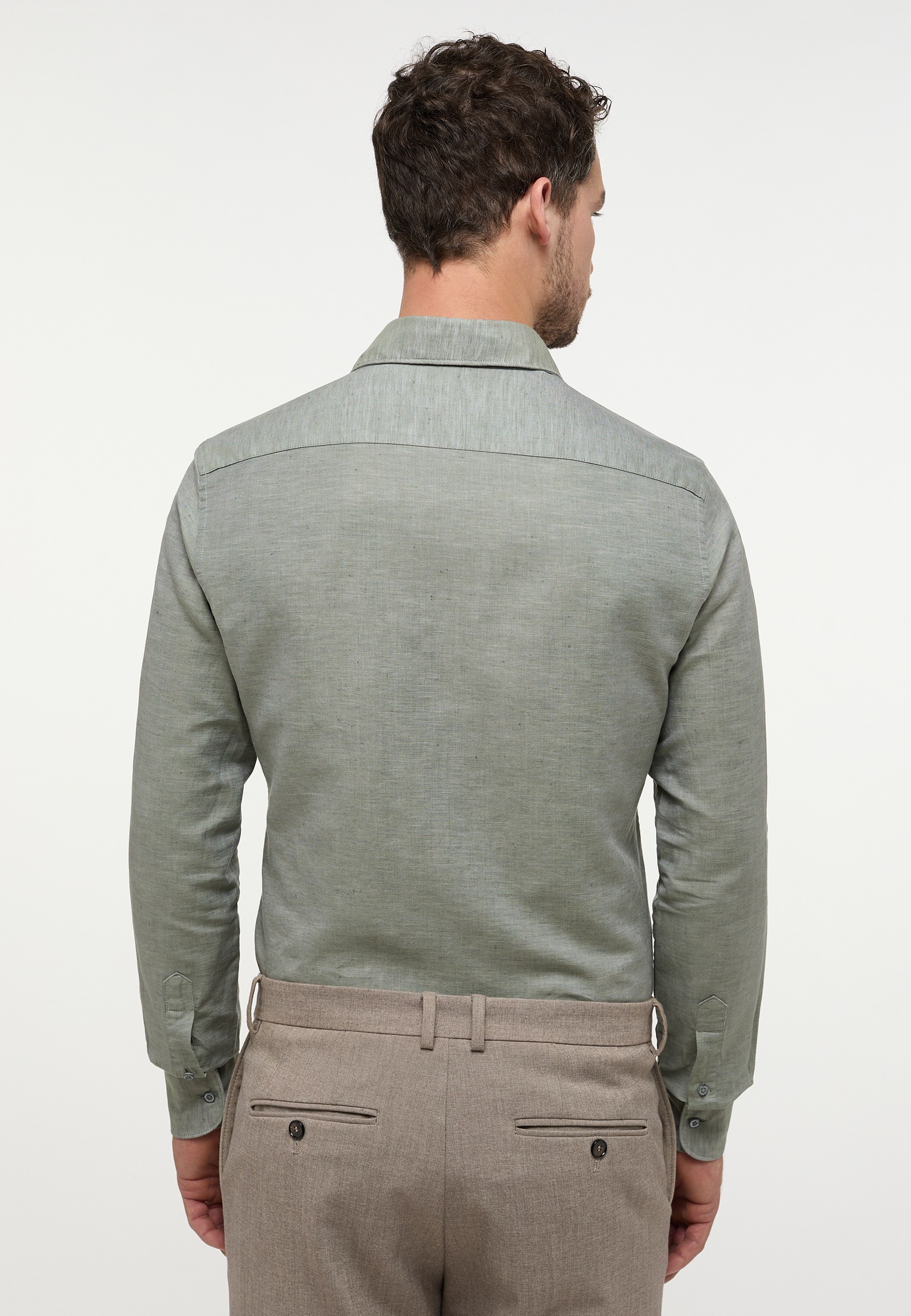 Eterna Langarmhemd "SLIM FIT" EASY IRON (bügelleicht) günstig online kaufen