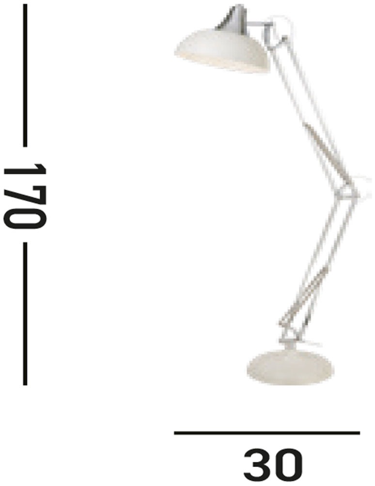 Searchlight Stehlampe »Goliath Task Floor Lamp« E27 1 Stk.