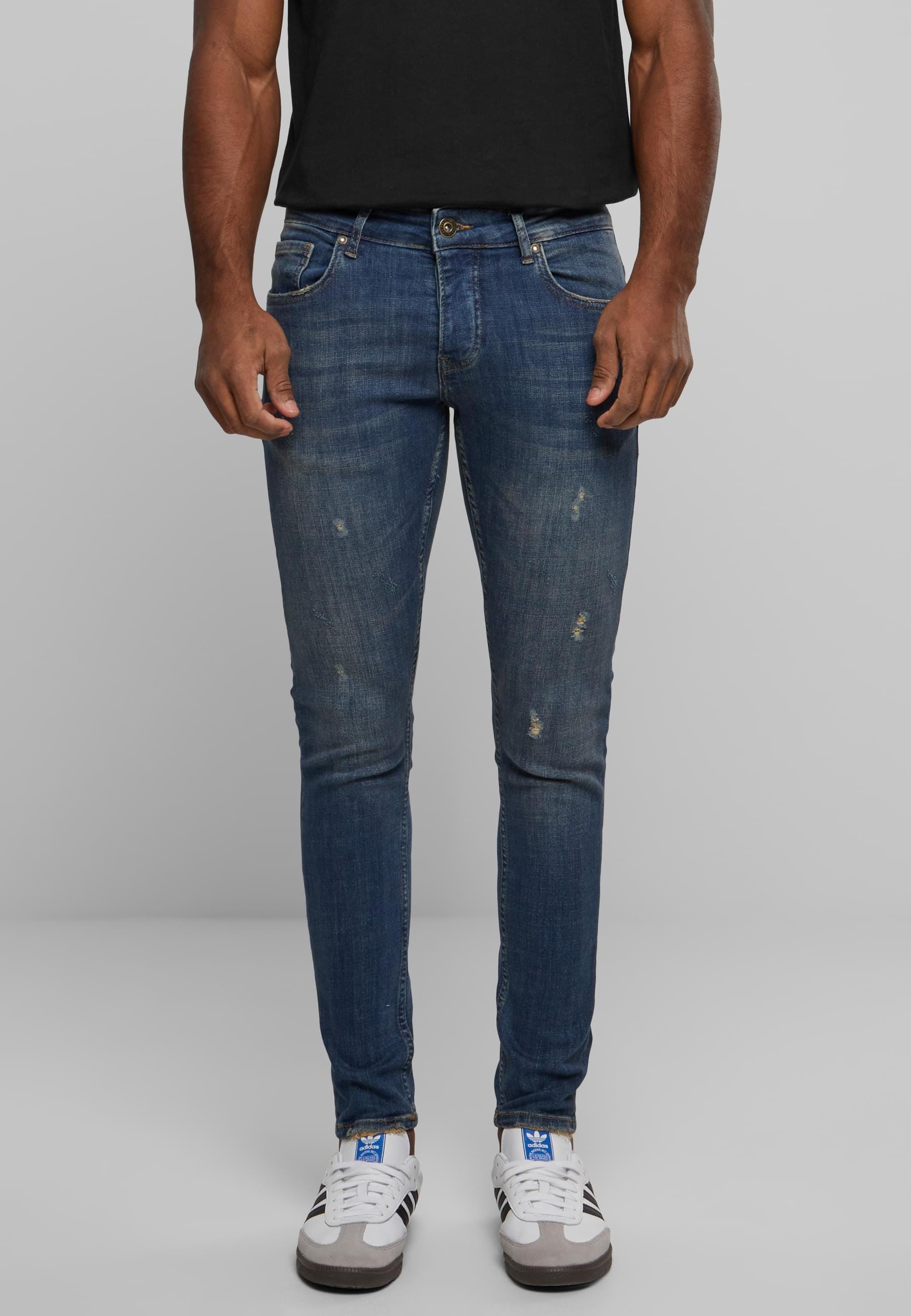 2Y Studios Bequeme Jeans »2Y Studios Herren 2Y Distressed Skinny Fit Jeans«