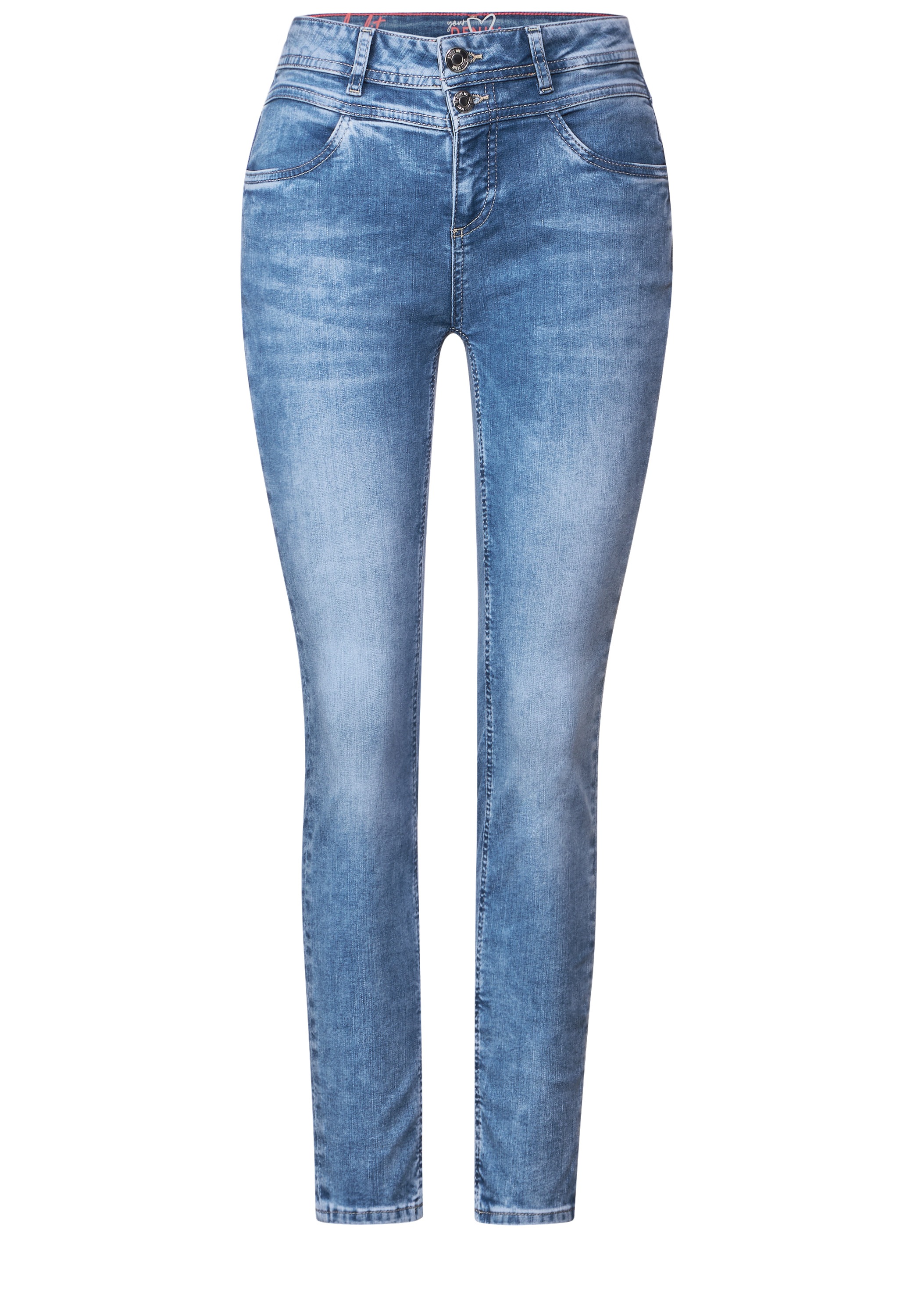 STREET ONE Slim-fit-Jeans, 4-Pocket Style