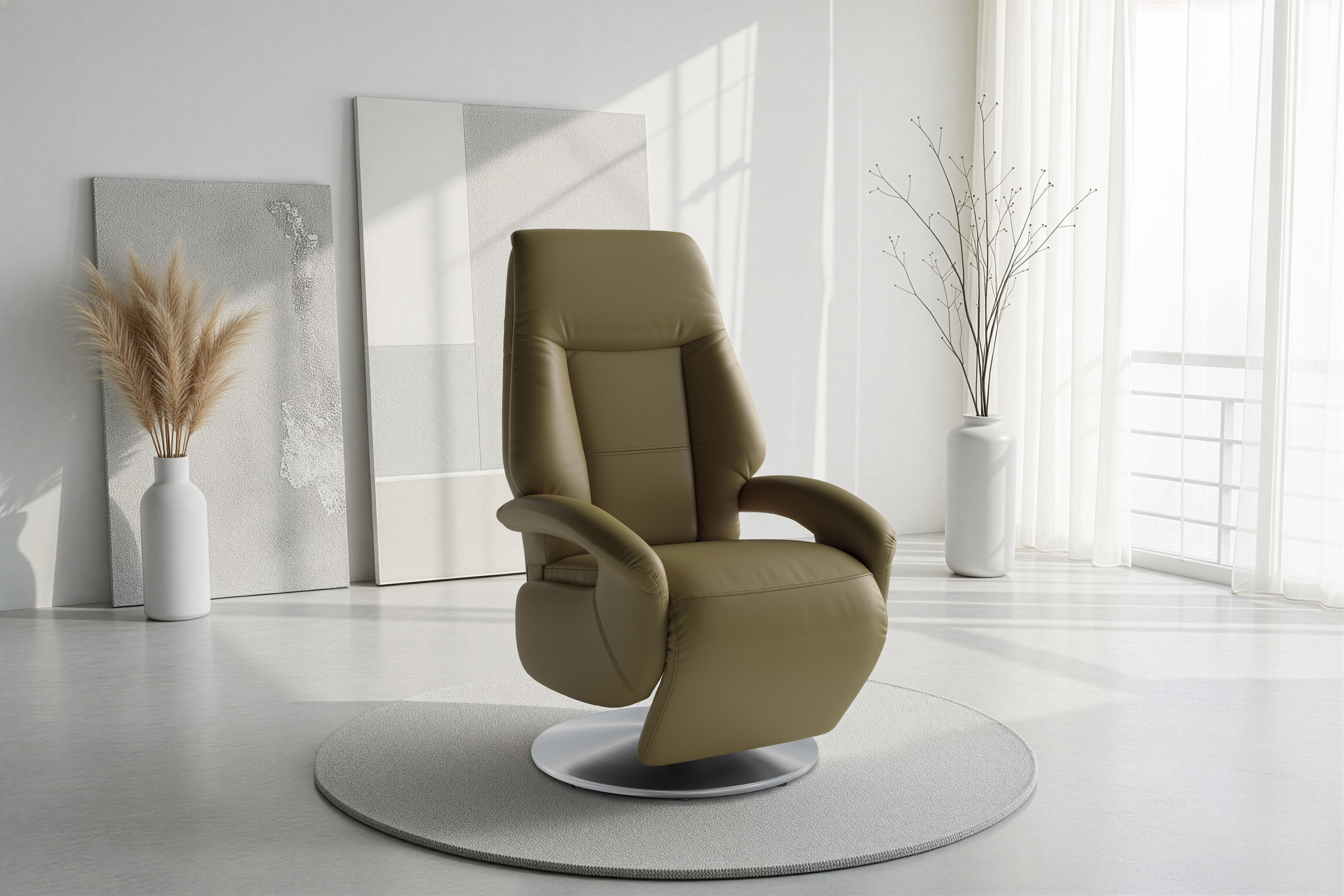 sit&more TV-Sessel "Enjoy" in Grösse S, oder M, oder L, wahlweise mit Motor und Aufstehhilfe