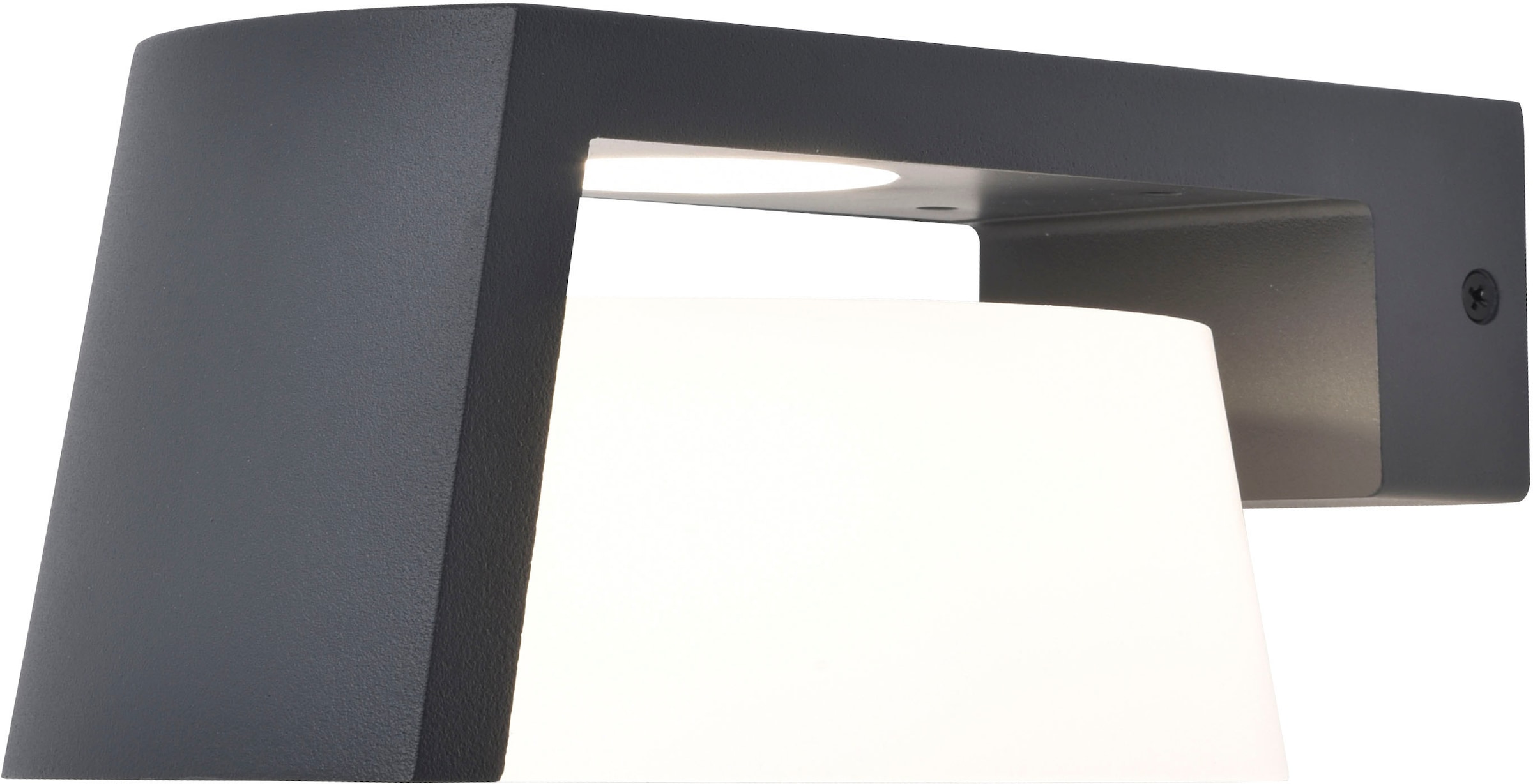 LUTEC LED Außen-Wandleuchte »MOON«, Leuchtmittel LED-Modul | LED fest integriert