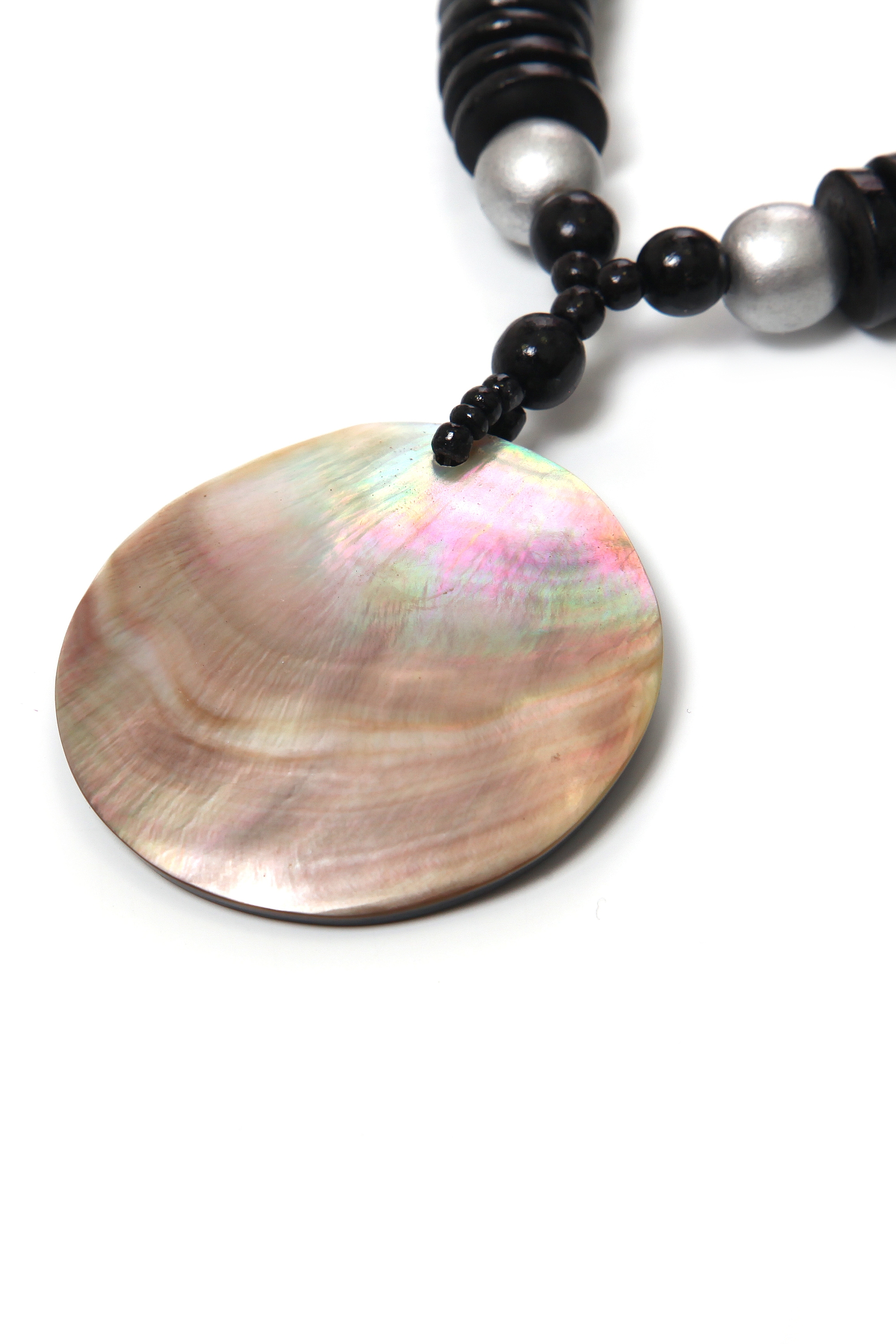 COLLEZIONE ALESSANDRO Kette mit Anhänger »Joy«, mit Holzplättchen