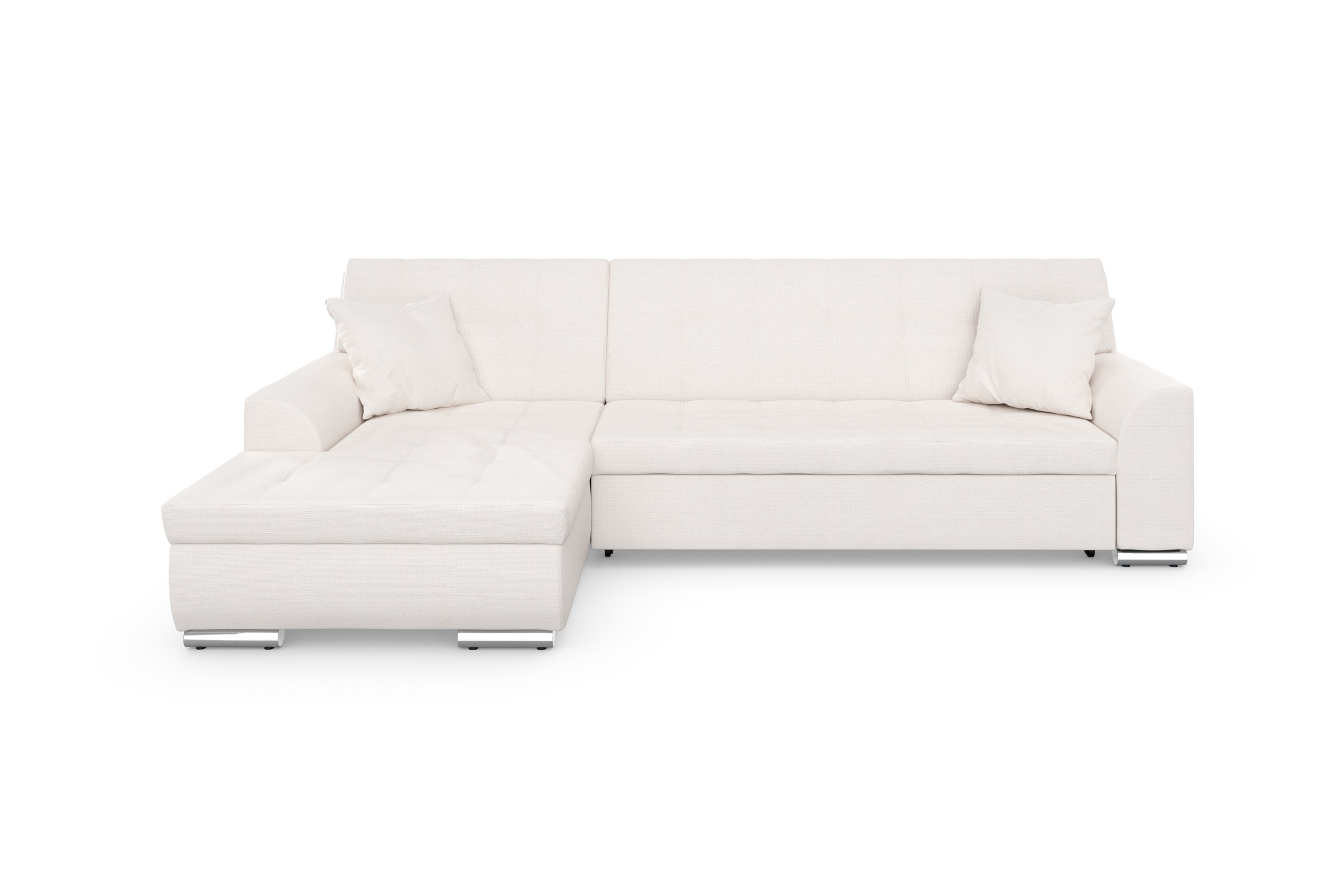 DOMO collection Ecksofa "Treviso viele Bezüge, auch in Cord, L-Form, B/T/H: günstig online kaufen