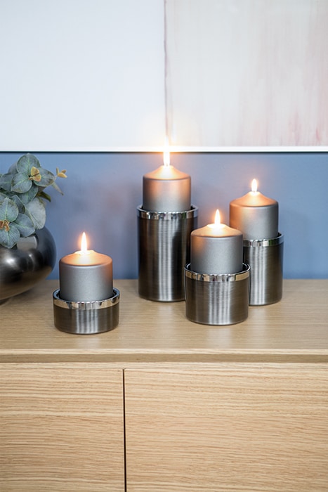 im BAUR | Design St.), kaufen Kerzenhalter modernen Fink (1 Weihnachtsdeko«, »VITO, Edelstahl, aus