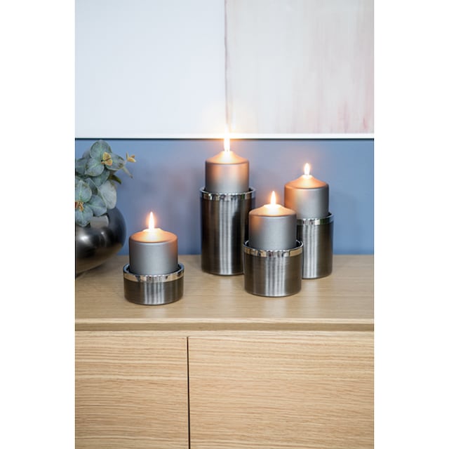 Fink Kerzenhalter »VITO, Weihnachtsdeko«, (1 St.), aus Edelstahl, im  modernen Design kaufen | BAUR