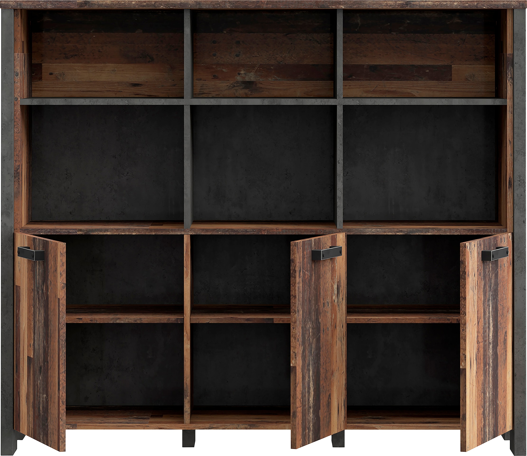 FORTE Highboard »Clif«, Höhe ca. 118 cm