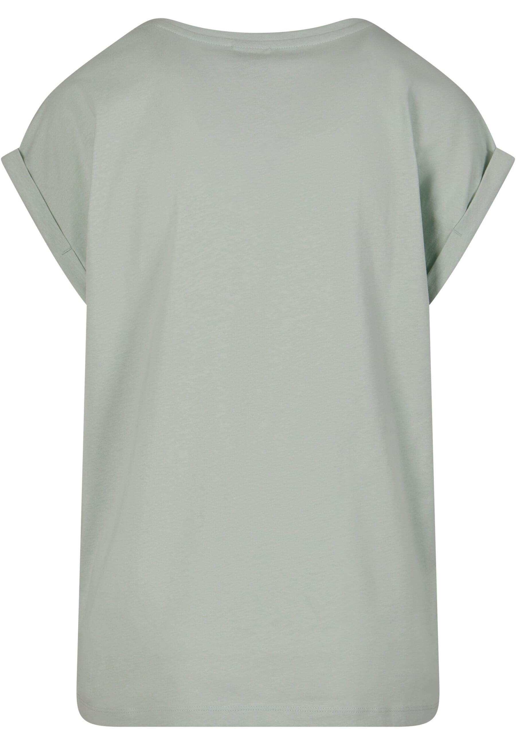 URBAN CLASSICS Kurzarmshirt »Urban Classics Damen Ladies Extended Shoulder Tee«, (1 tlg.)