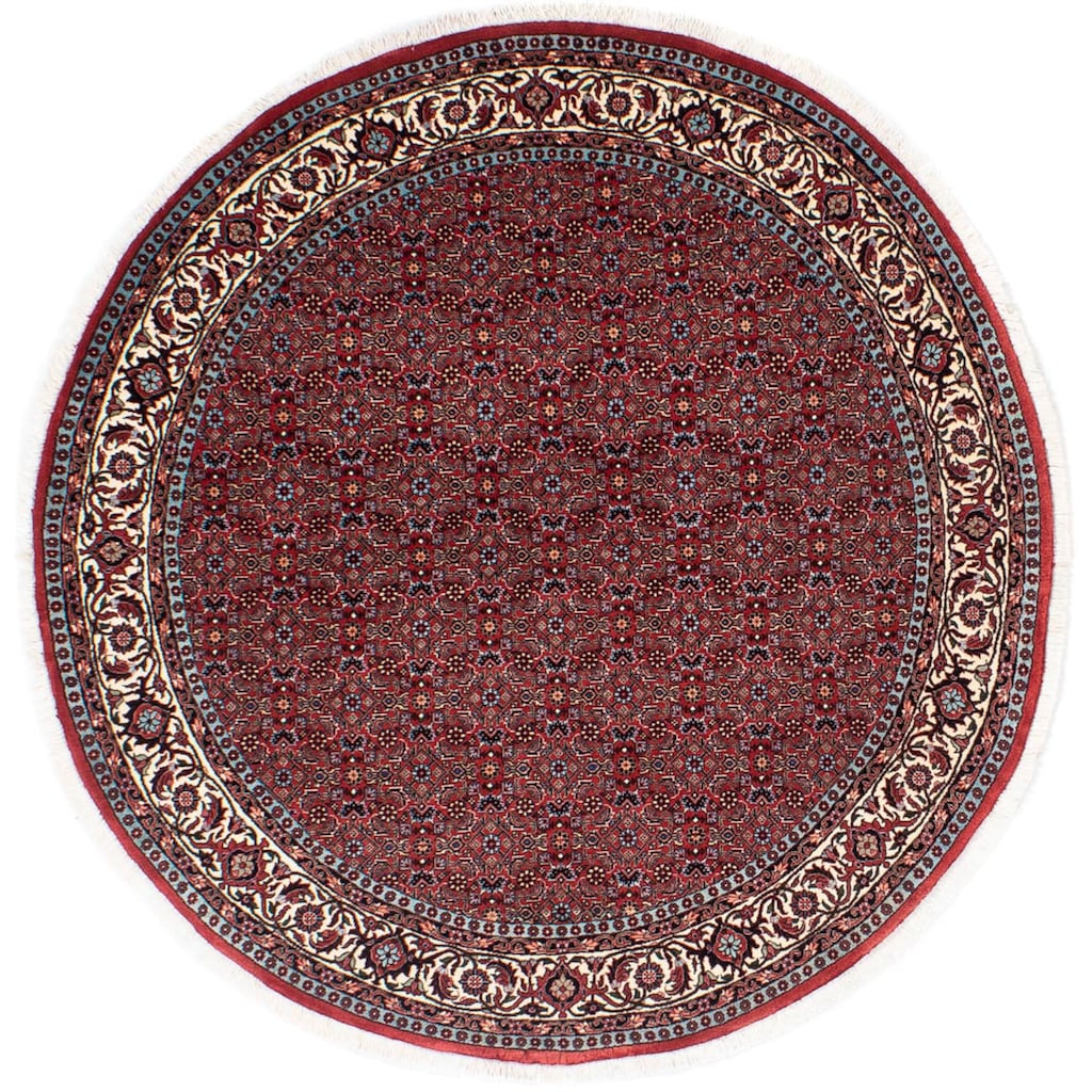 morgenland Orientteppich »Perser - Bidjar rund - 160 x 160 cm - dunkelrot«, rund