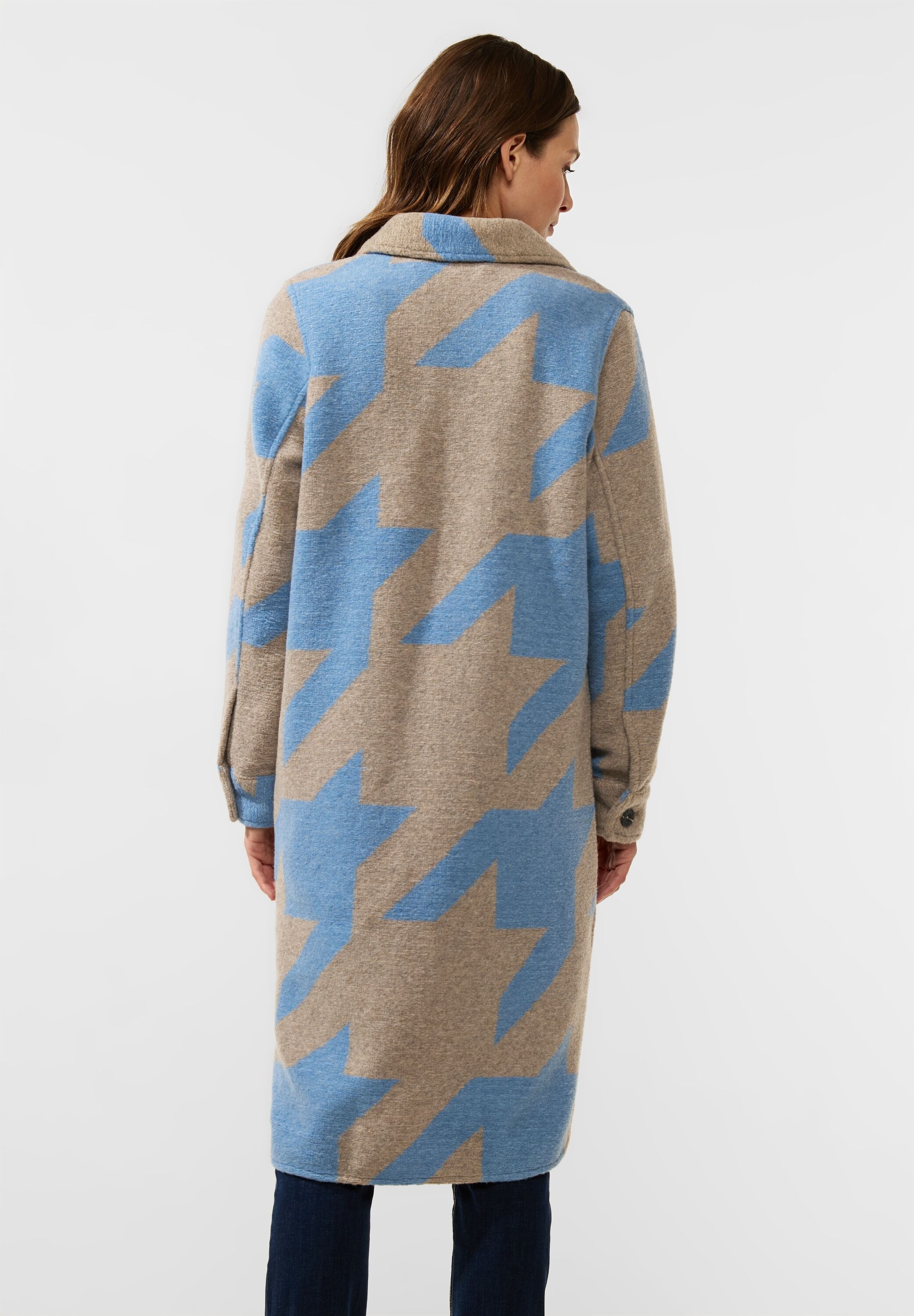 STREET ONE Langmantel, im Colourblock-Design