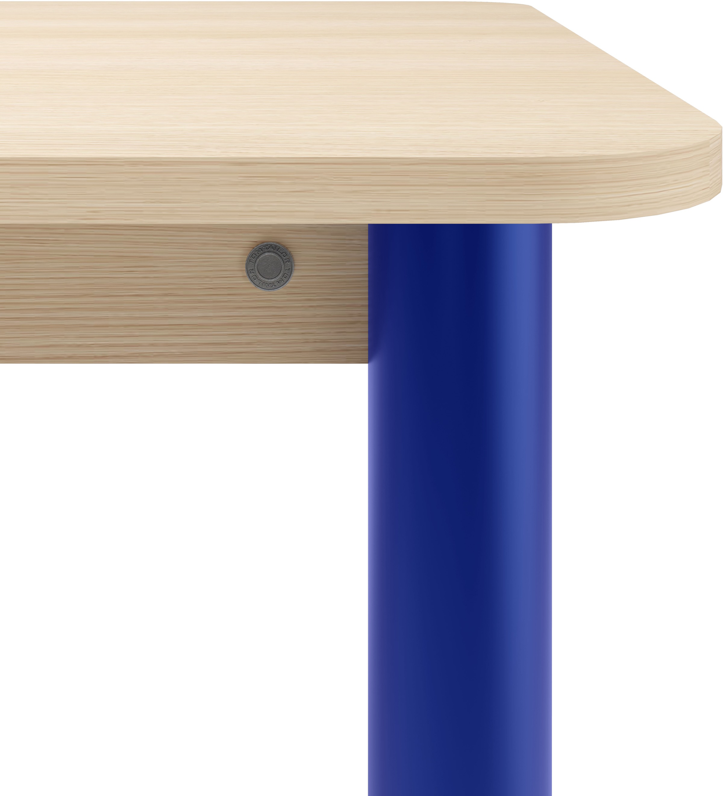 TOM TAILOR HOME Esstisch »COLOR TABLE«, (1 St.), Esstisch, 4-Fuß, 3 Größen, 3 Dekorfarben, 4 Fußfarben, ABS-Kante