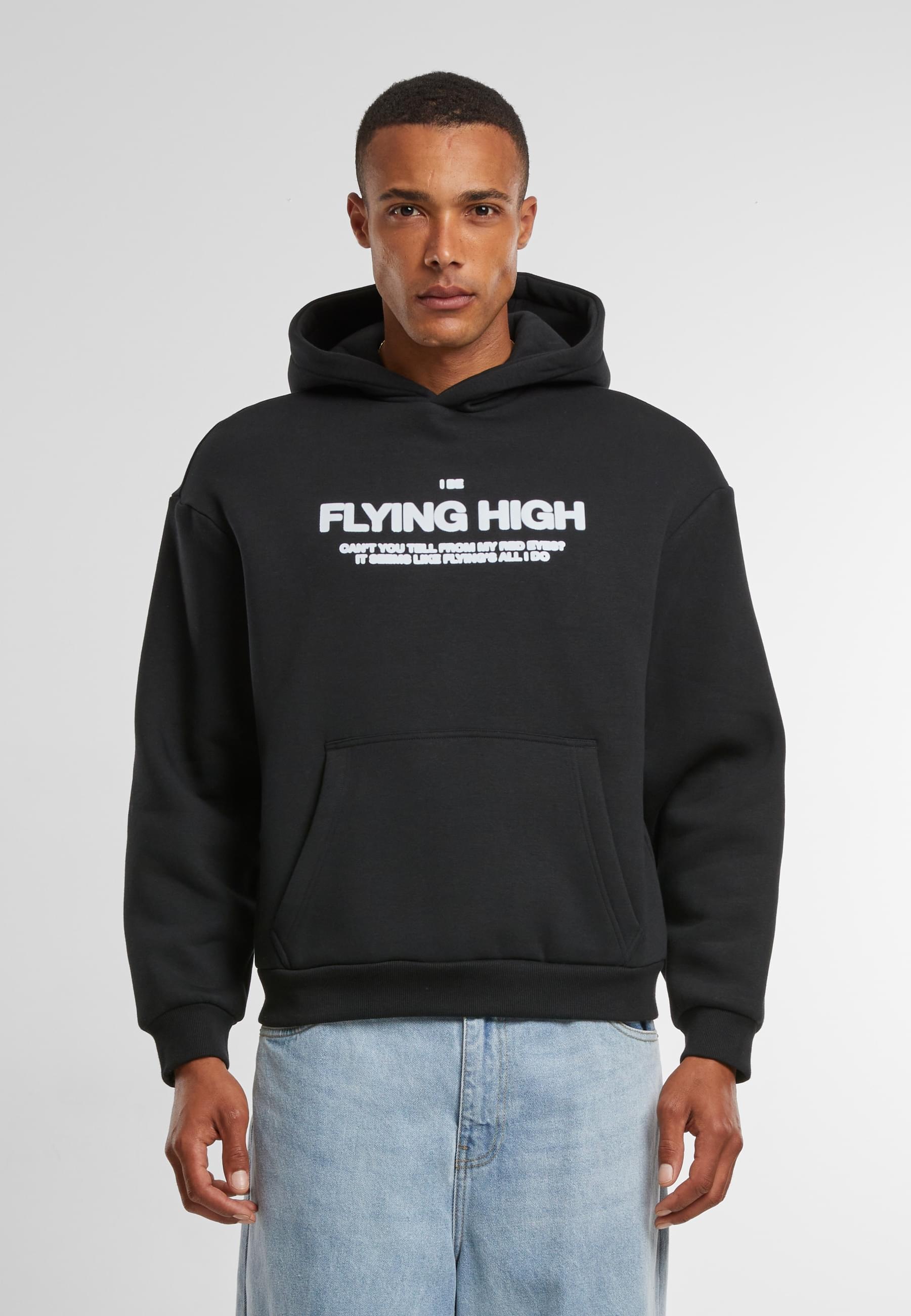 Upscale by Mister Tee Kapuzensweatshirt »Upscale by Mister Tee High Flight Fluffy Hoody«, (1 tlg.)