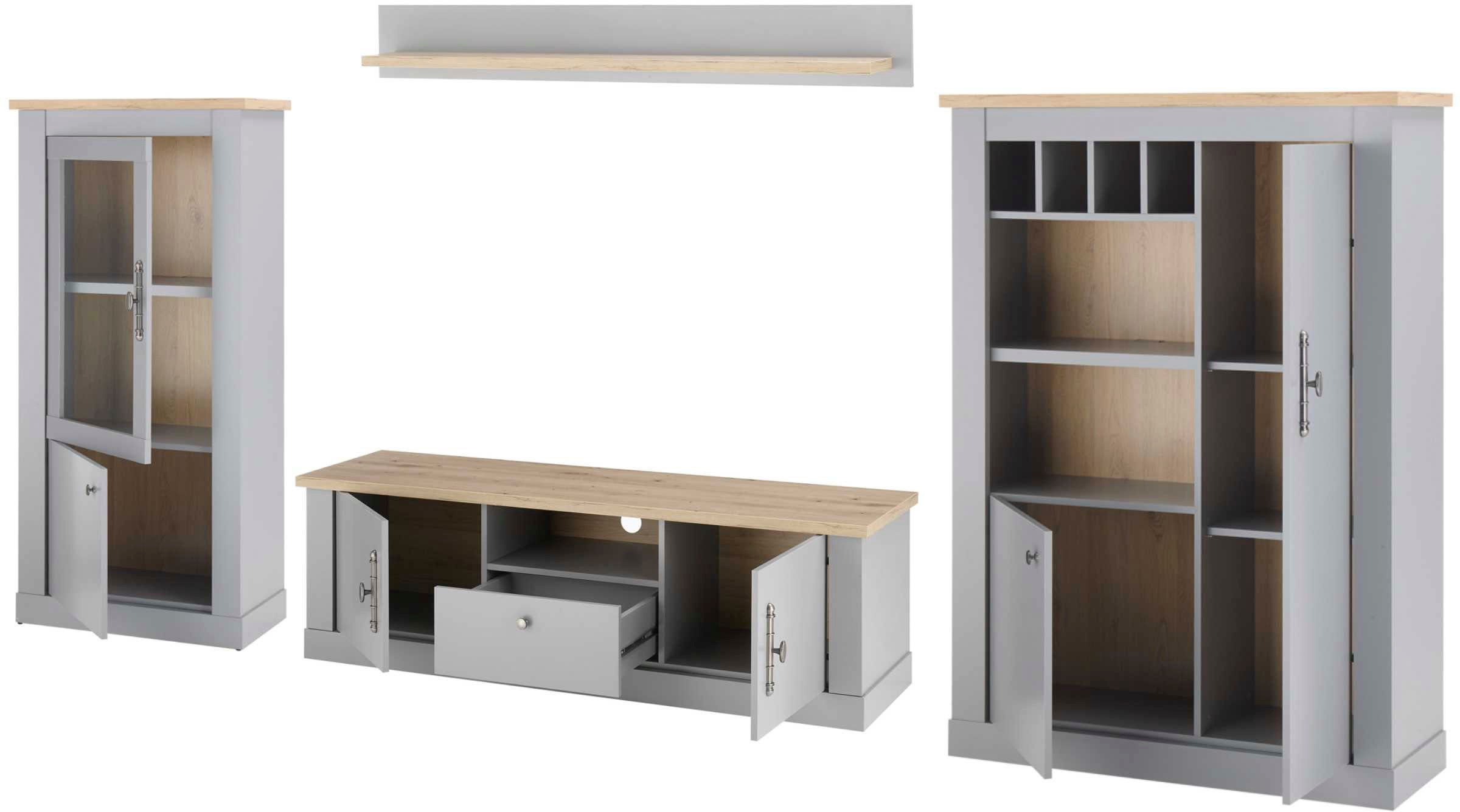 Thumbnail - Home affaire Wohnwand "Chambord" 4 Stk. tlg.