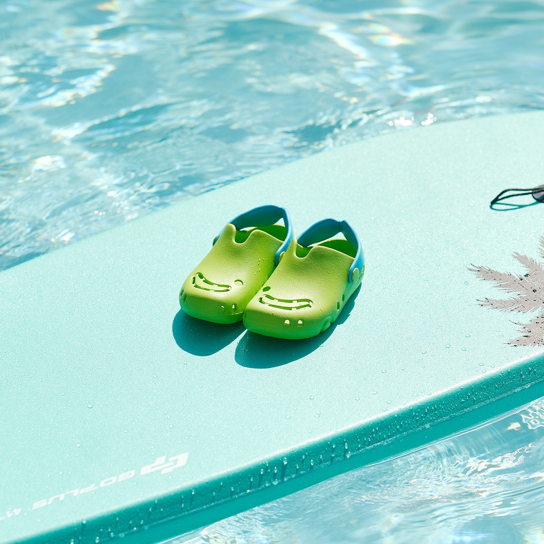Superfit Badeschuh »SPLASH C WMS: W«, Clog, Wassersandale mit Fersenriemchen, Größenschablone zum Download