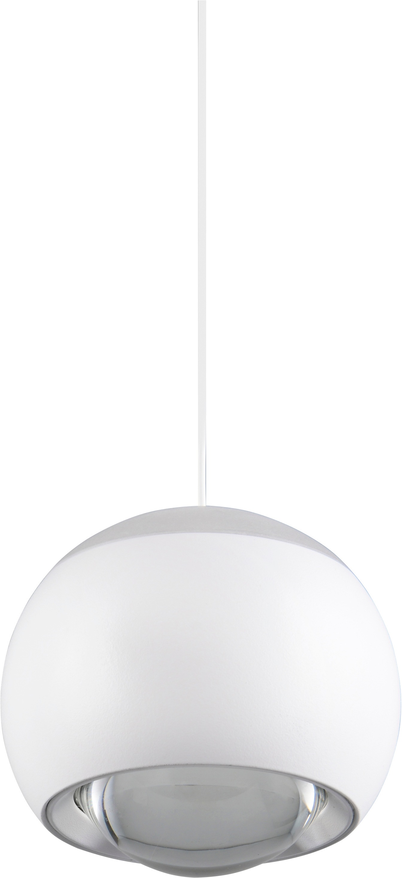 Musterring LED Pendelleuchte »CANNON, 1-flammige LED Hängelampe 5W 500Lumen 2300-4000K CCT« LED-Board 1 Stk. Farbwechsler | warmweiß - kaltweiß mit Fernbedienung, stufenlos höhenverstellbar max 195cm dimmbar Memory