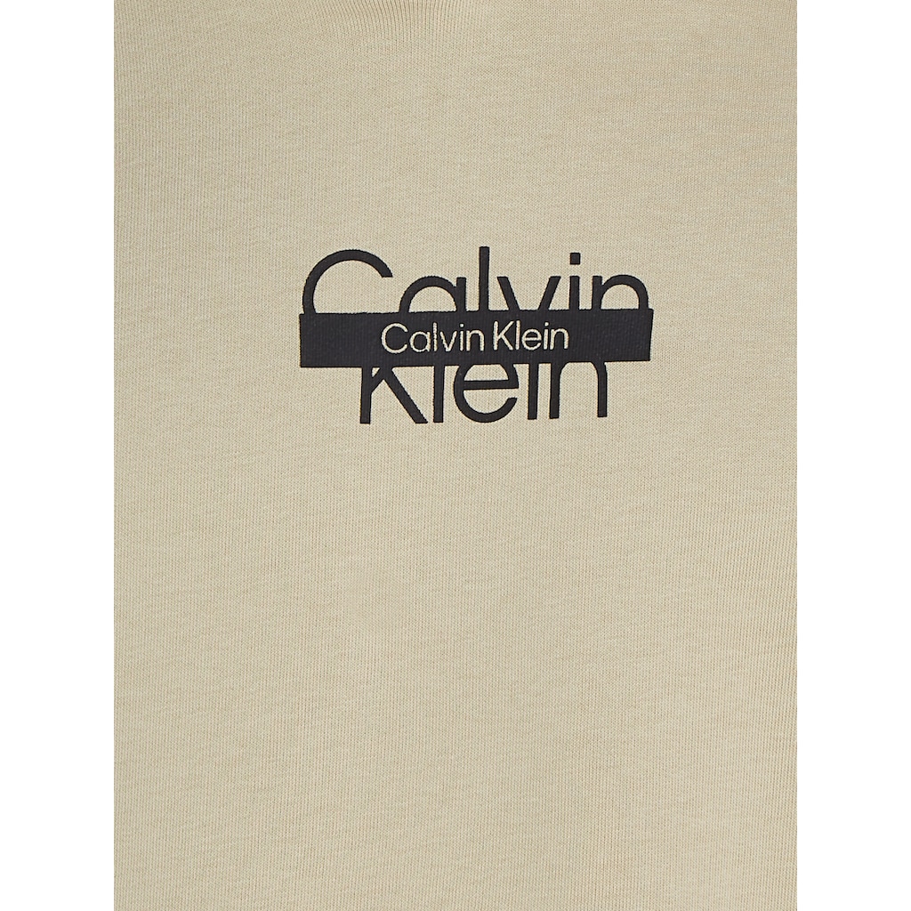 Calvin Klein Kapuzensweatshirt »CUT THROUGH LOGO HOODIE«
