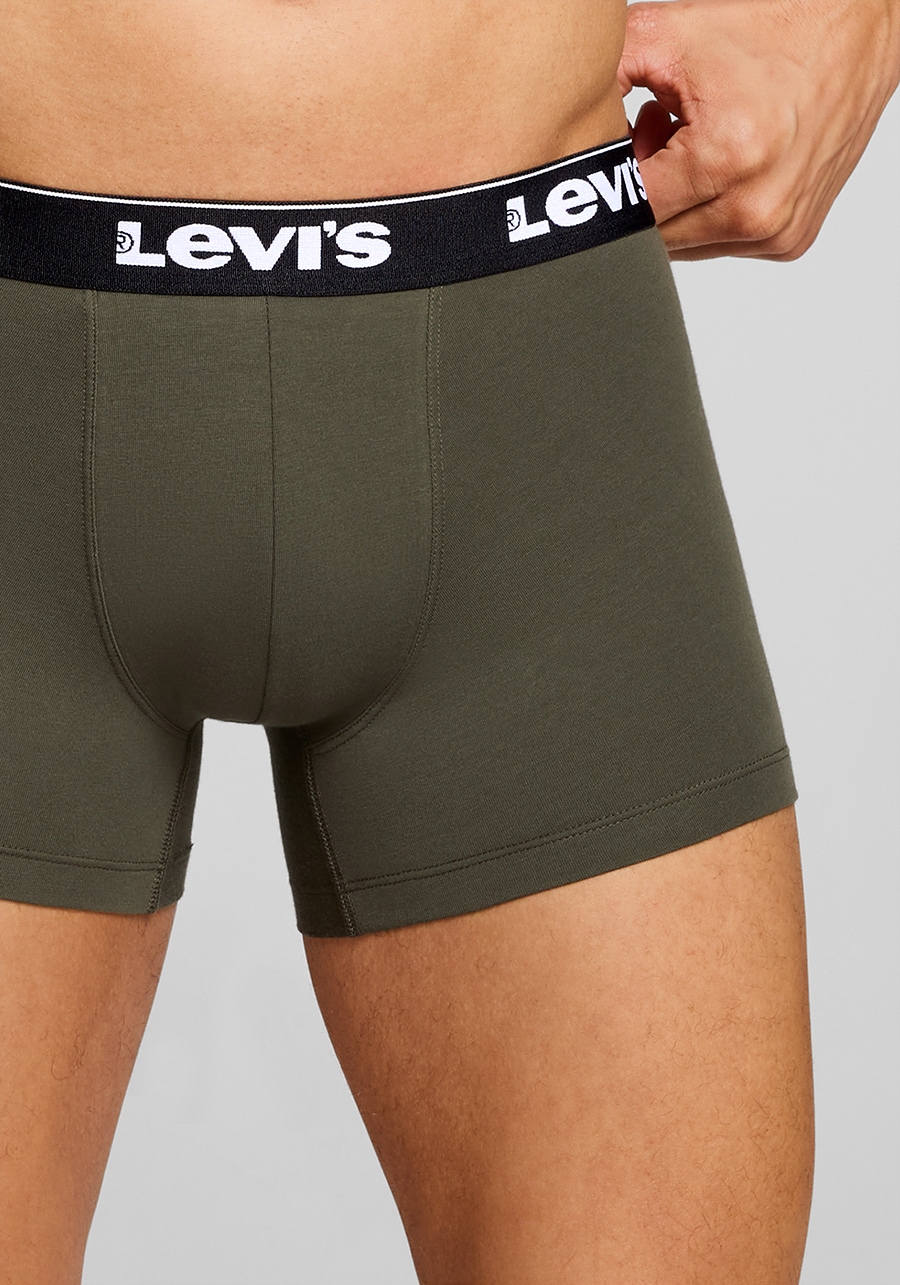 Levi's® Boxershorts »LEVIS MEN REPEAT LOGO BOXER BRIEF« 3er Pack, 