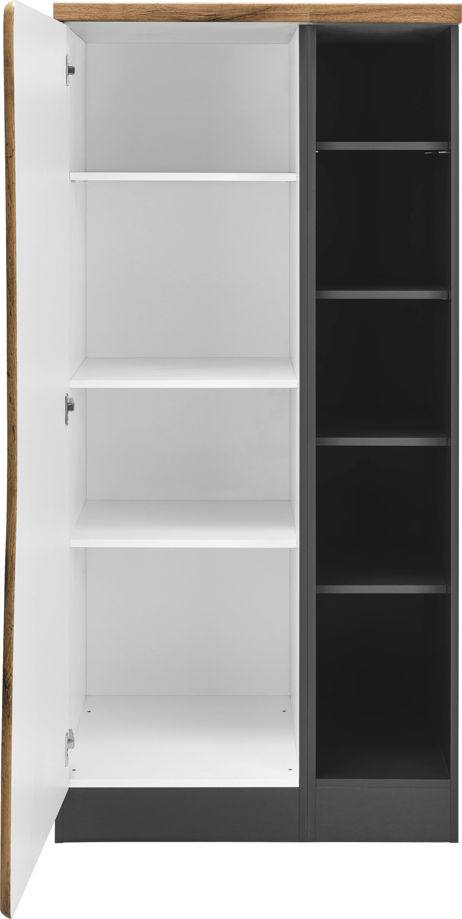 KOCHSTATION Midischrank »KS-Bruneck«, Vorratsschrank >>Bruneck