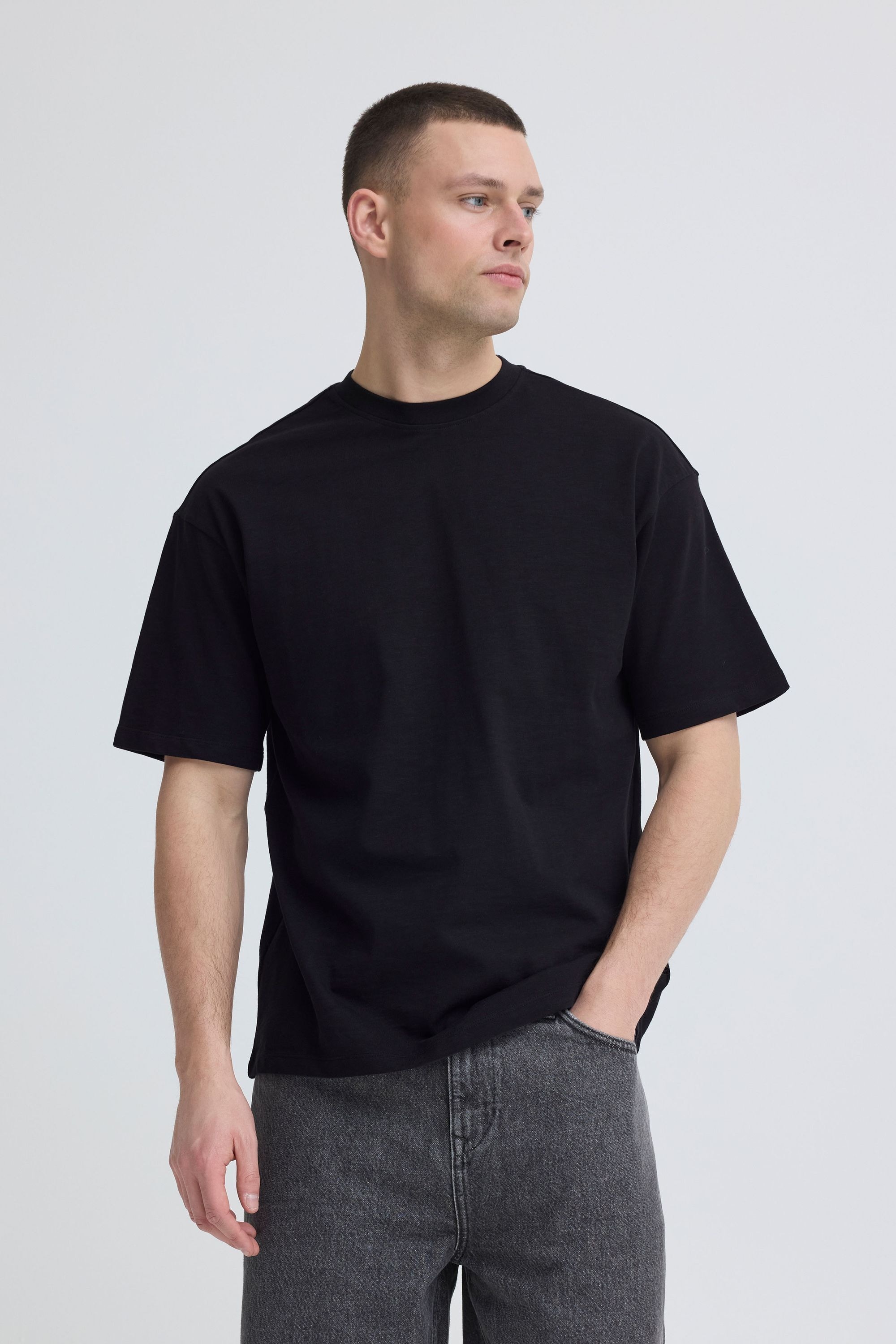 Blend Rundhalsshirt "BHKarim Graphic" Weiteres T-Shirt mit großem Backprint günstig online kaufen