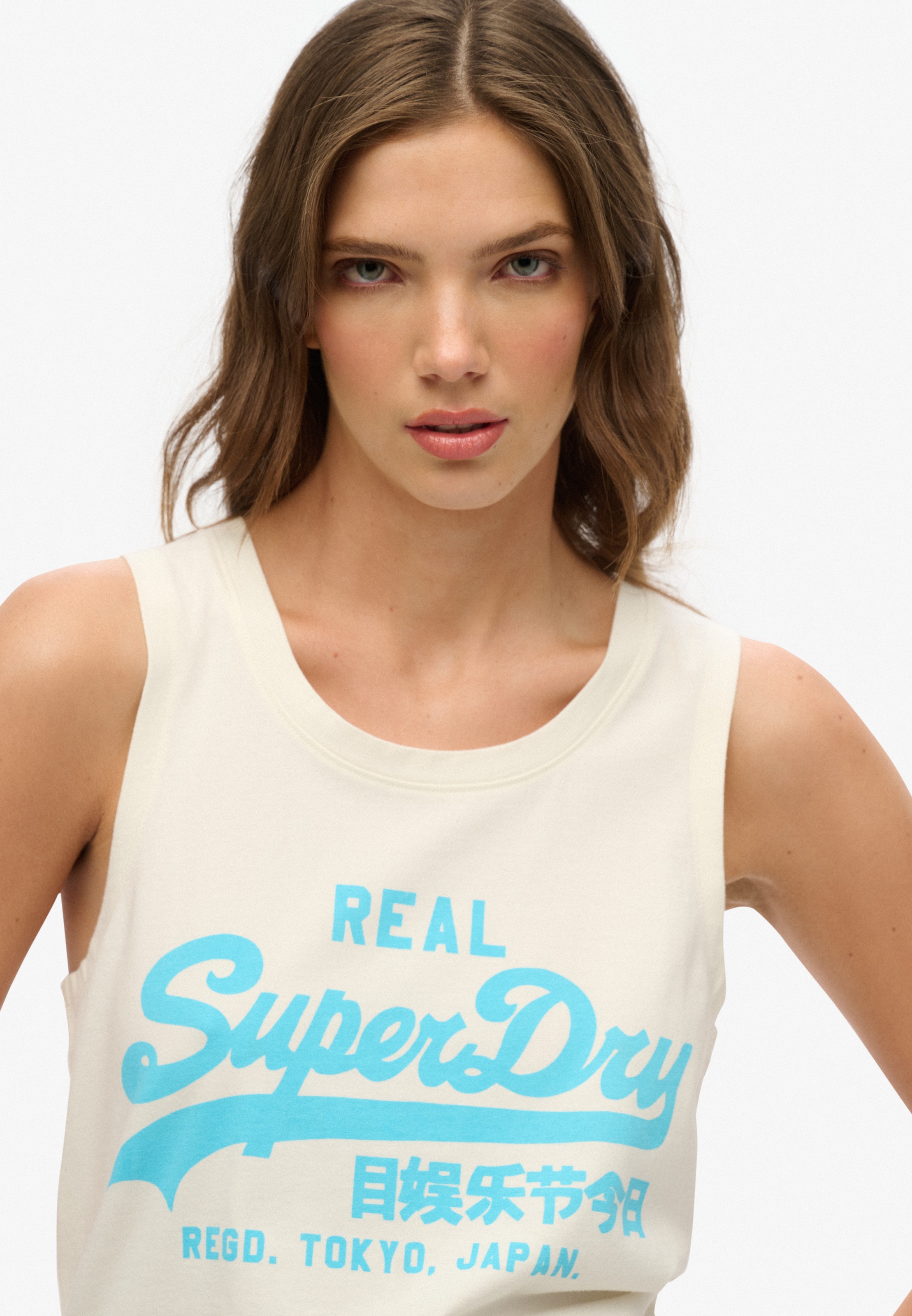 Superdry Tanktop "VL NEON SCOOP NECK TANK" günstig online kaufen