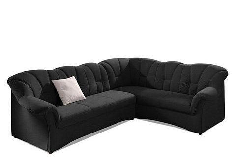 DOMO collection Ecksofa »Papenburg B/T/H: 242/190/84 cm L-Form«, wahlweise mit Bettfunktion, Langer Schenkel links oder rechts