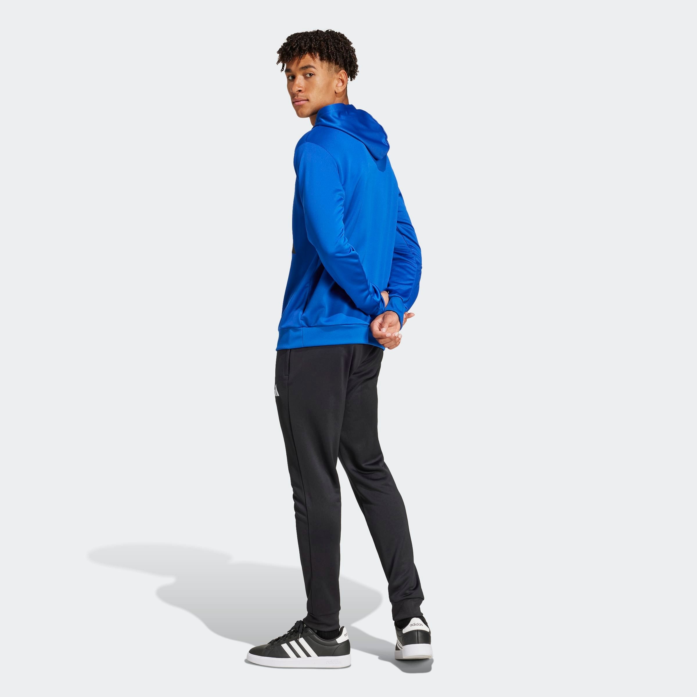 adidas Sportswear Trainingsanzug "M BL FT HD TS", 2 Stk. aus weichem French günstig online kaufen