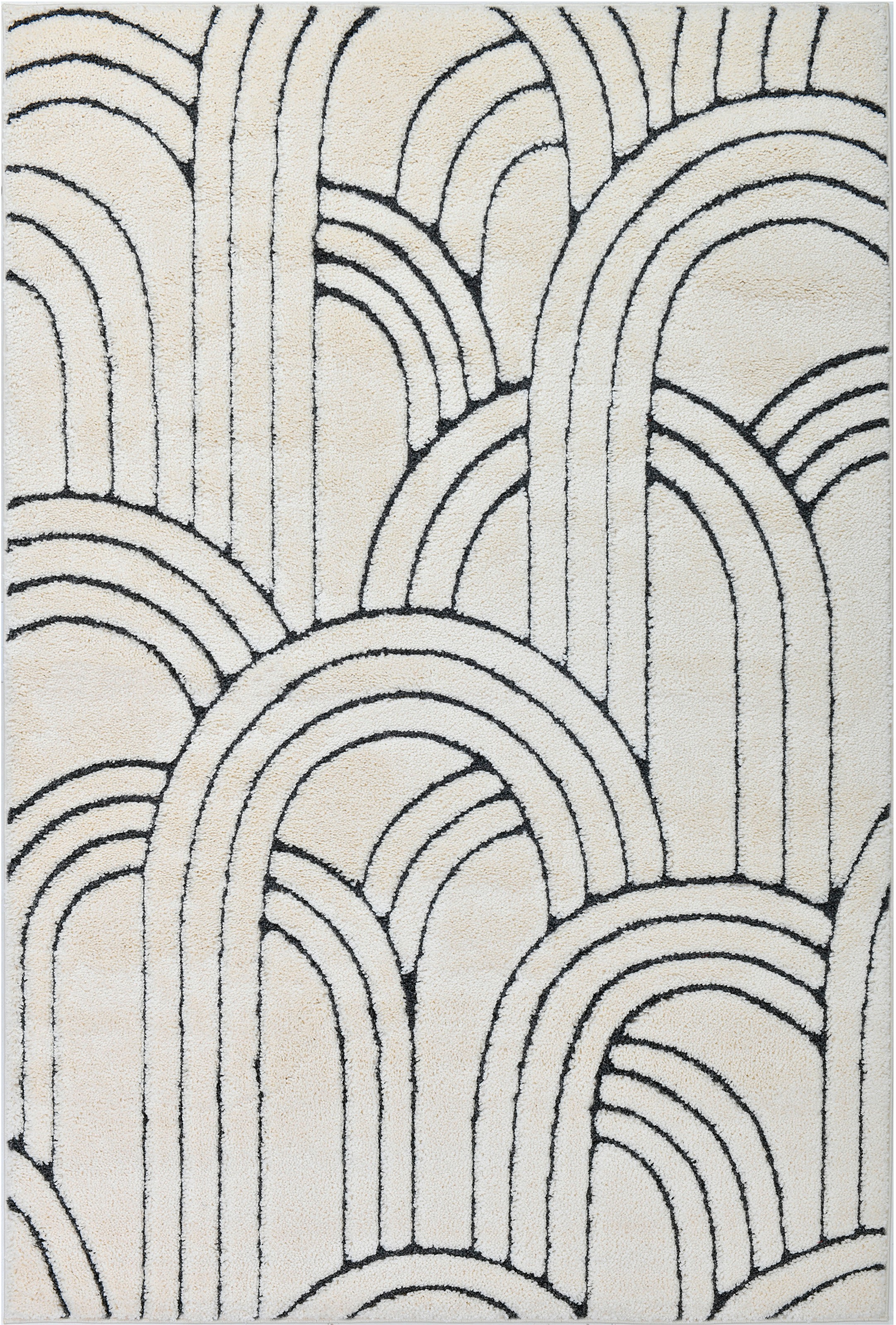 my home Teppich "Cadie" rechteckig 20 mm Höhe modernes Design, weicher Flor günstig online kaufen