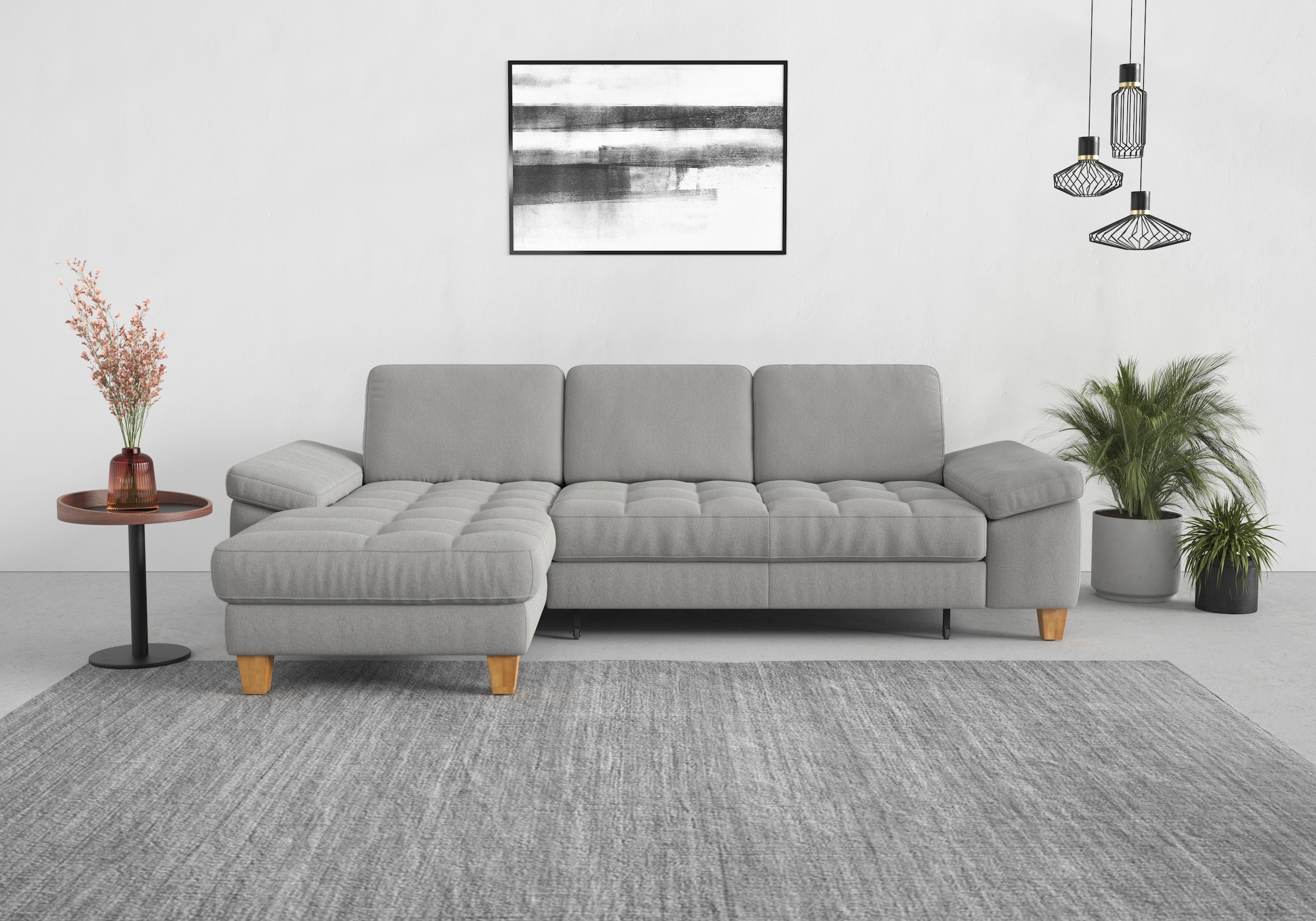 sit&more Ecksofa "Westham L-Form", mit Recamiere, mit oder ohne Bettfunktio günstig online kaufen