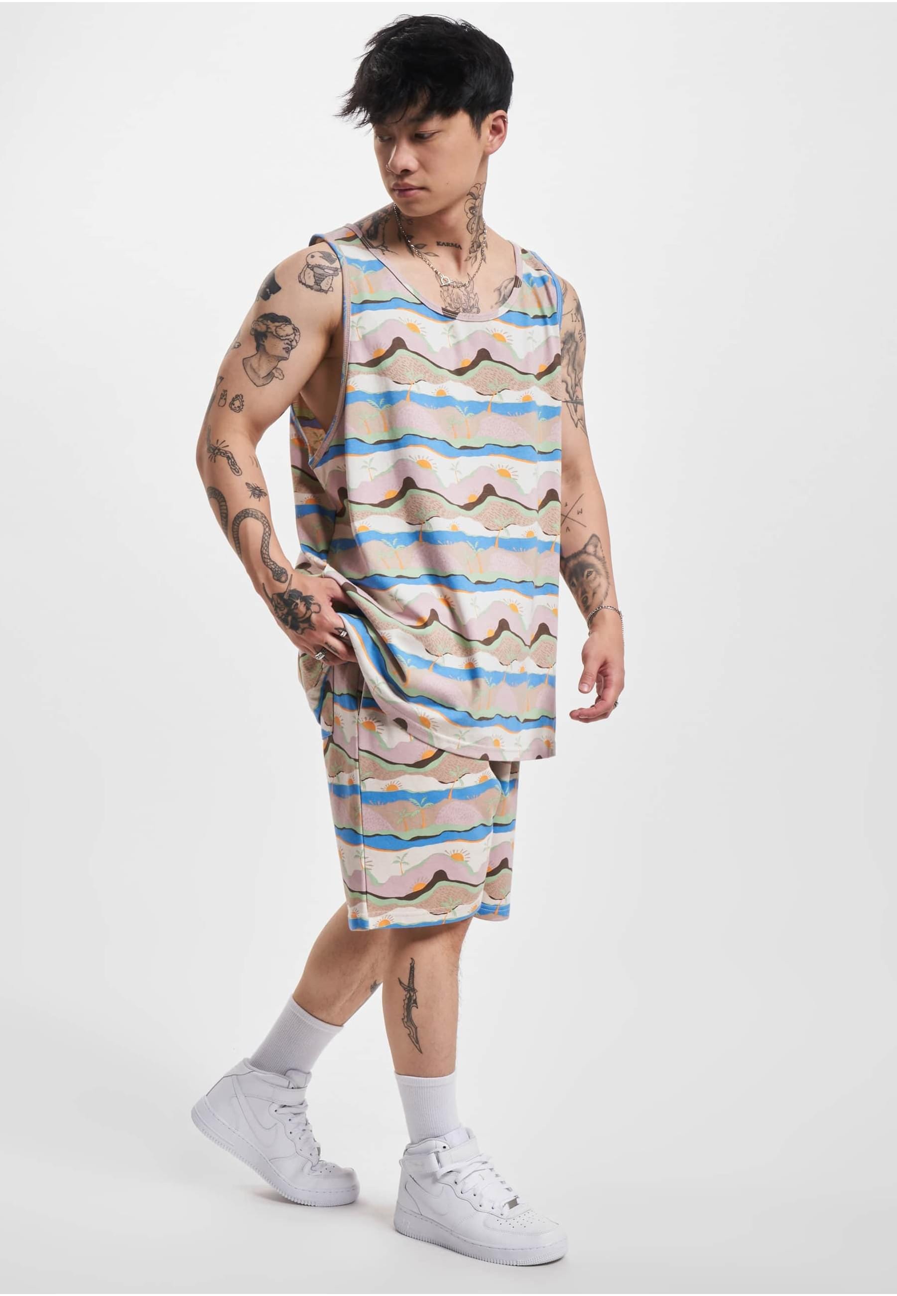 Just Rhyse Tanktop »Just Rhyse Herren Just Rhyse Tanktop Sunrise«, (1 tlg.)