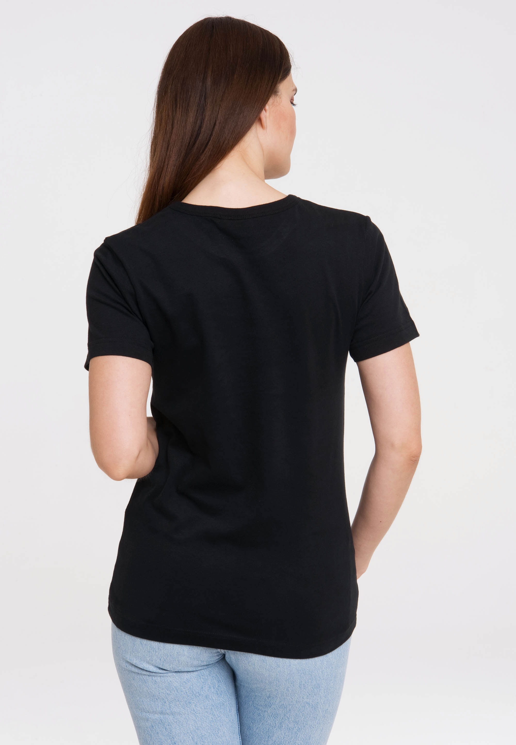 LOGOSHIRT T-Shirt »Catweazle«, mit coolem Print