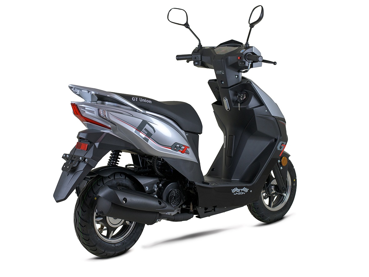 GT UNION Motorroller »Sonic X 45« 49,6 cm³ 45 km/h Euro 5 3 Komplett-Set, 2 Stk. tlg. Luftgekühlter Motor