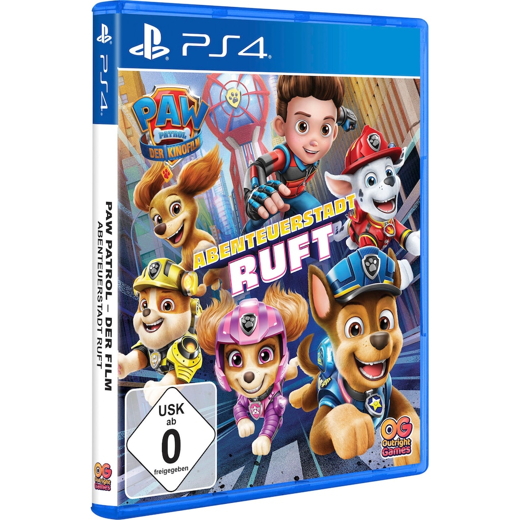 Bandai Spielesoftware »PAW Patrol - Der Kinofilm Abenteuerstadt ruft«, PlayStation 4