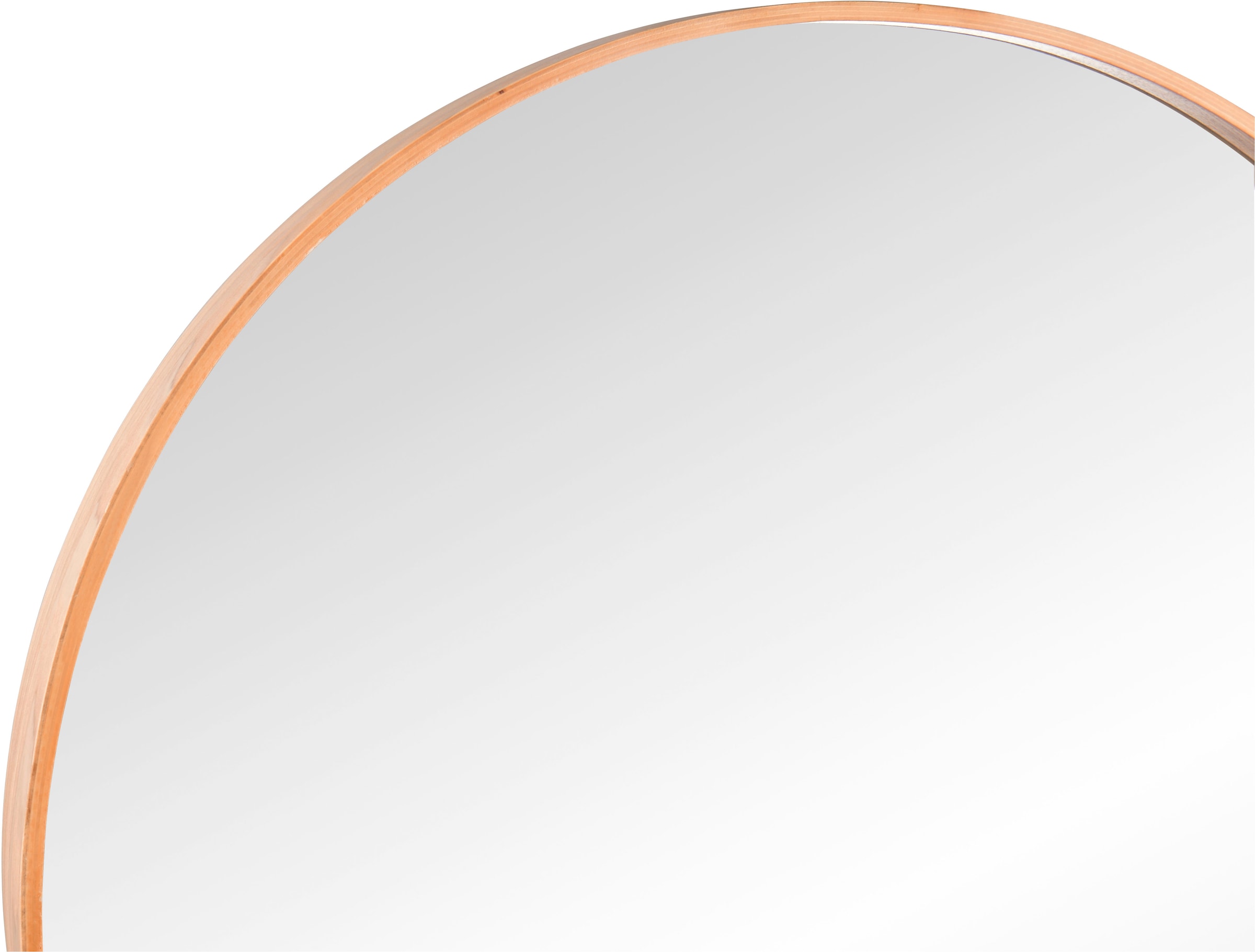 MIRRORS AND MORE Rahmenspiegel-rund »LINEA«